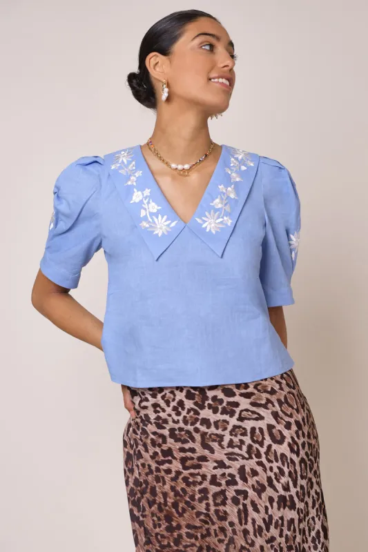 Whitney - Cornflower Blue sold by RIXO