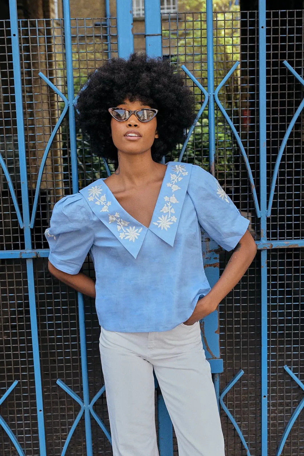 Whitney - Cornflower Blue sold by RIXO product image thumbnail 3