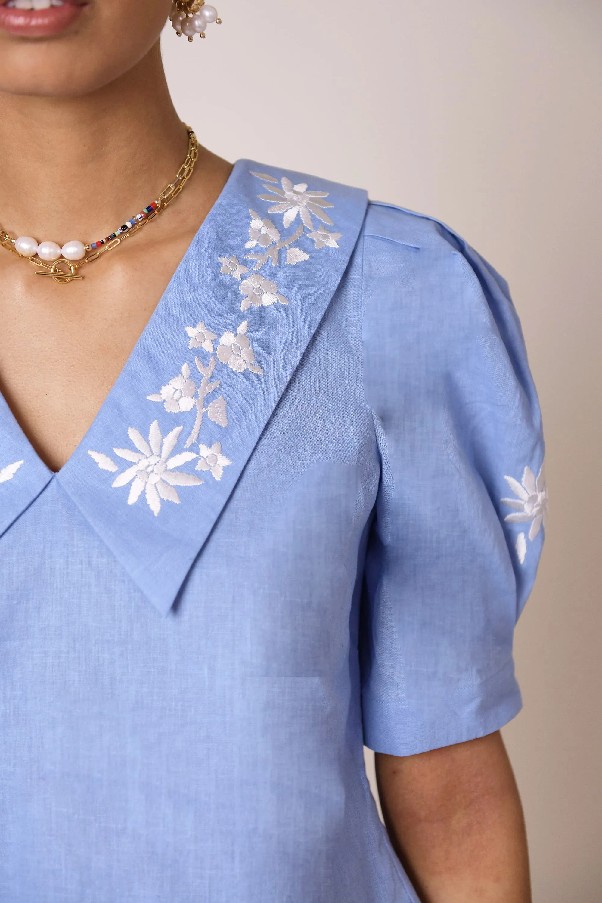 Whitney - Cornflower Blue sold by RIXO product image thumbnail 2