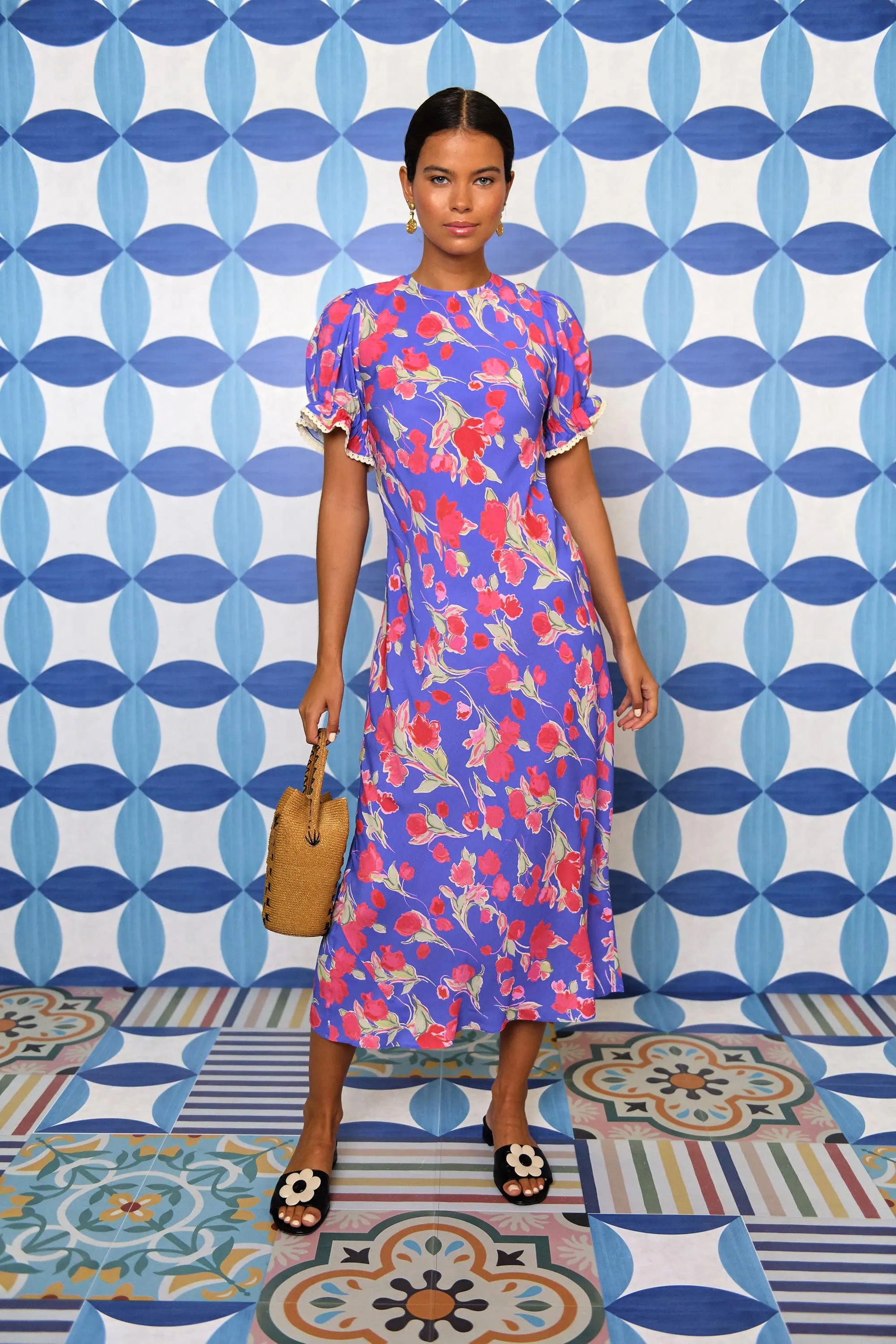 Venice - Floral Iris sold by RIXO product image thumbnail 5