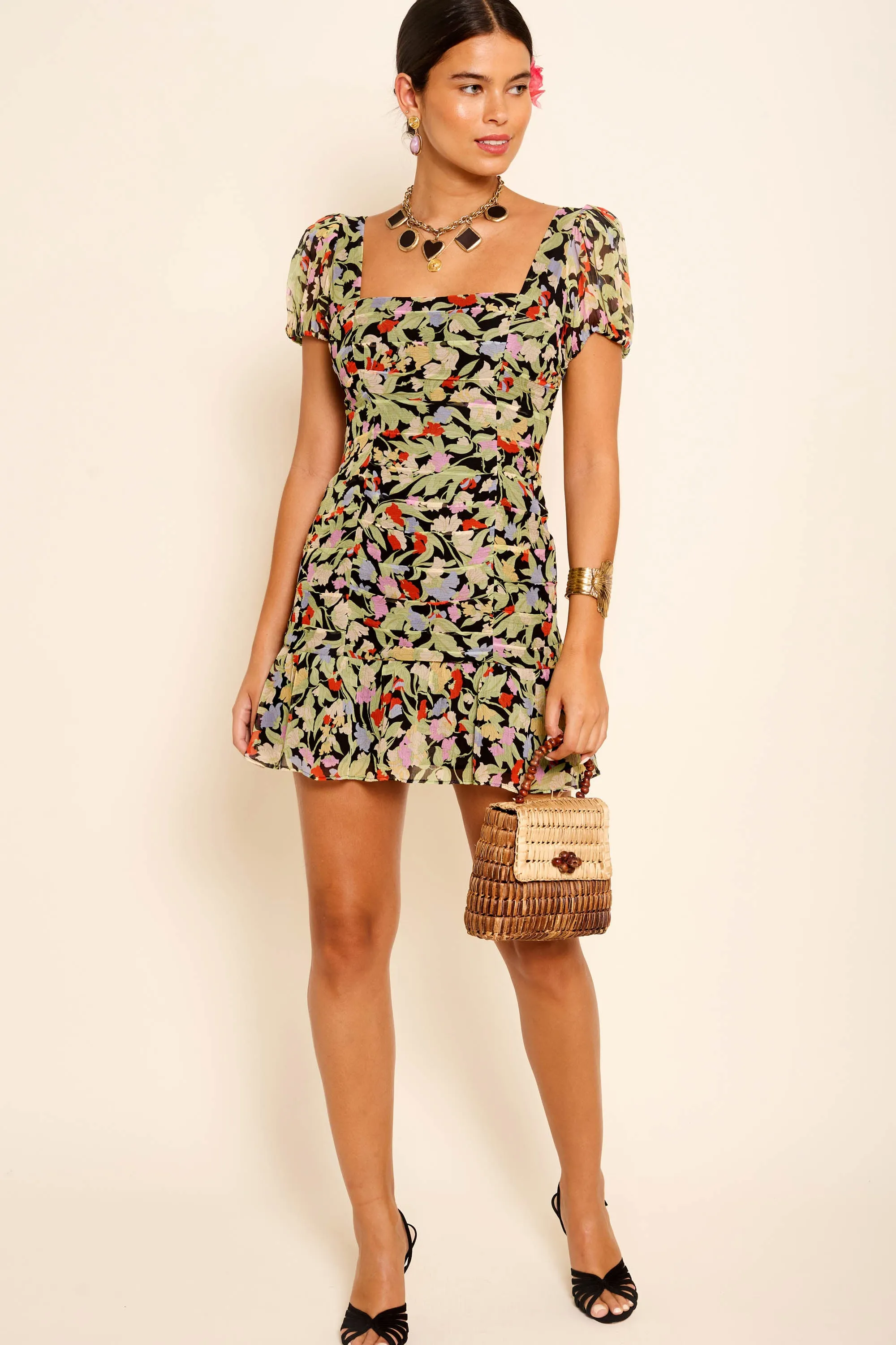 Bowie - Naomi Floral Black sold by RIXO product image thumbnail 3