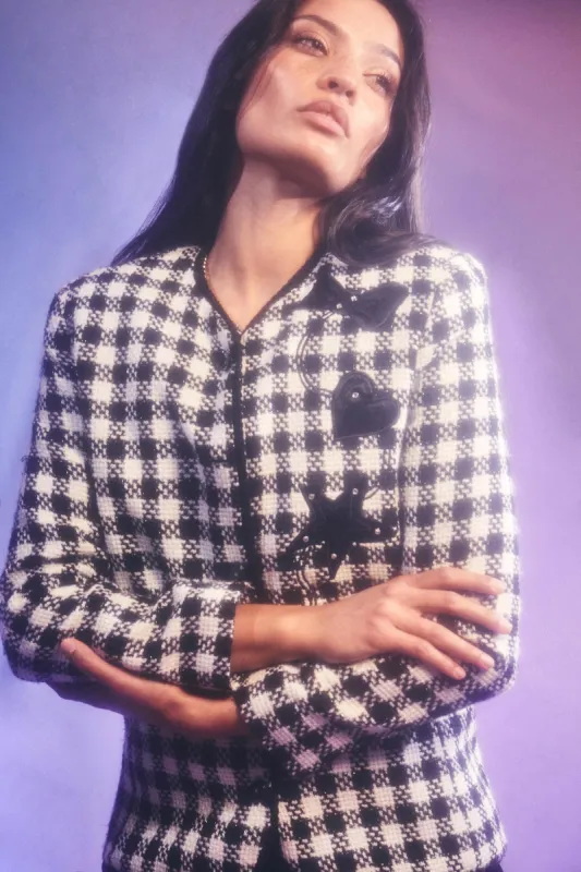 Vintage Jacket - Mono Check sold by RIXO