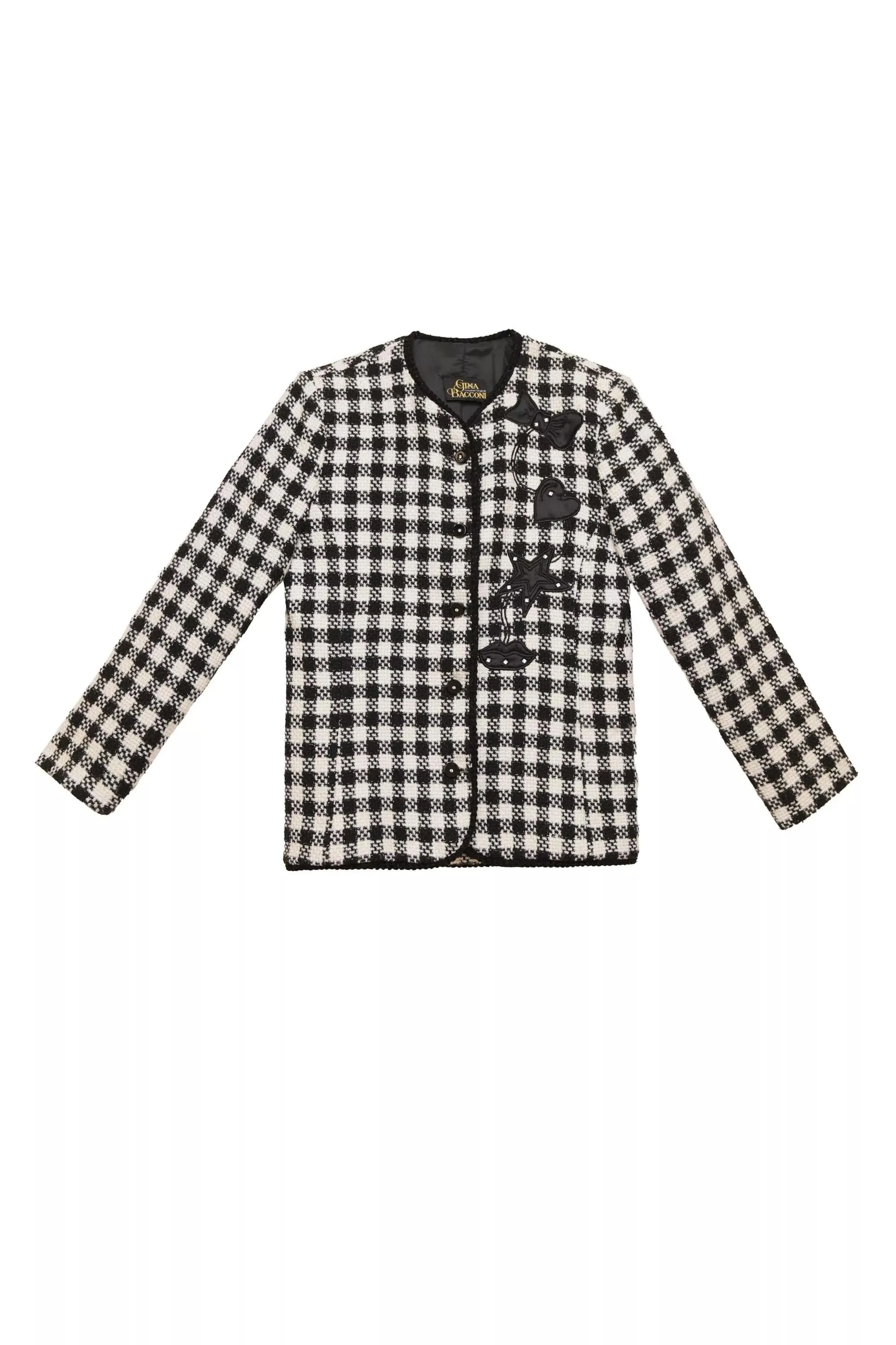 Vintage Jacket - Mono Check sold by RIXO product image thumbnail 2