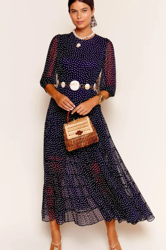 Kristen - Navy Polka Dot made by RIXO