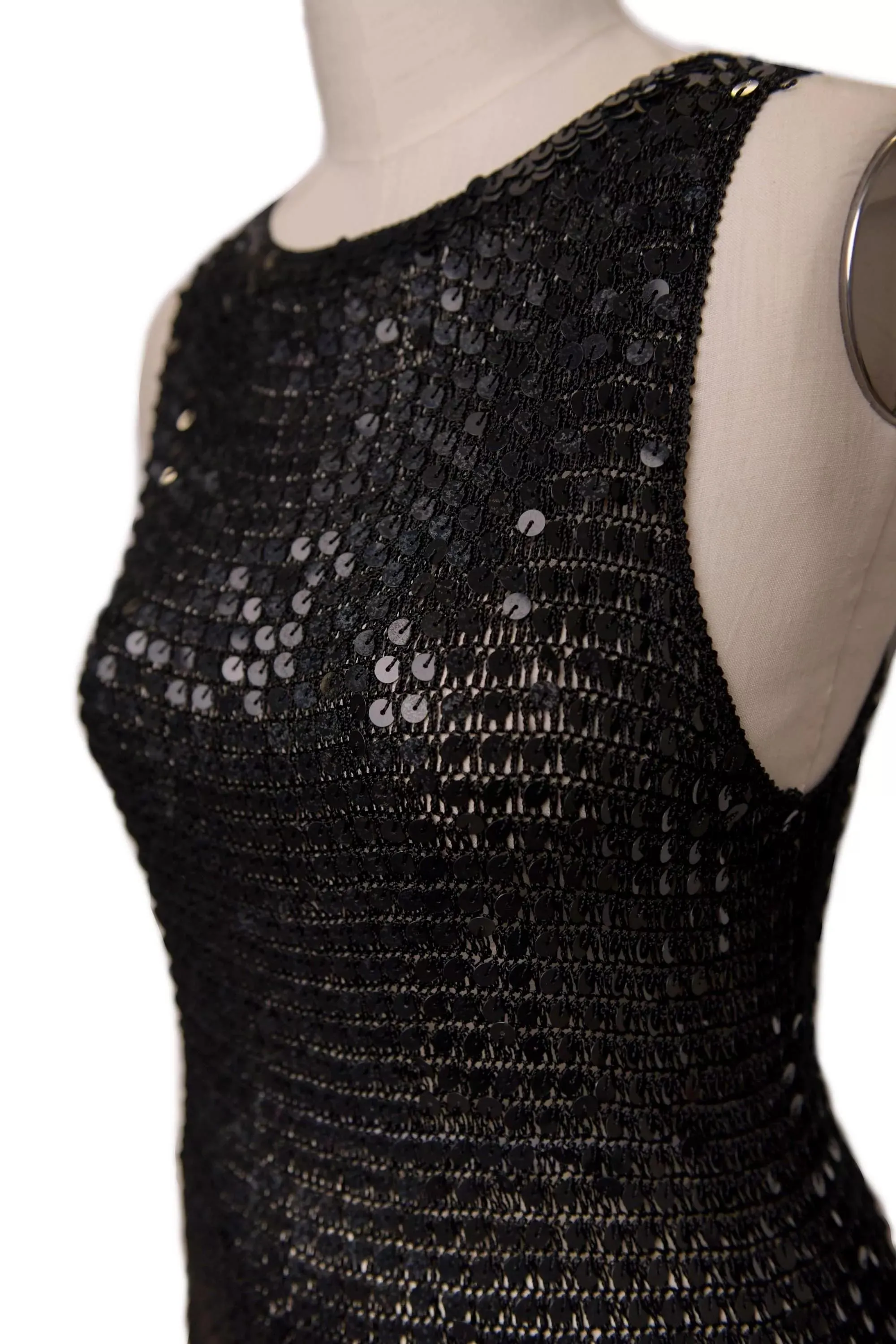 Vintage Top - Black Sequin sold by RIXO product image thumbnail 2