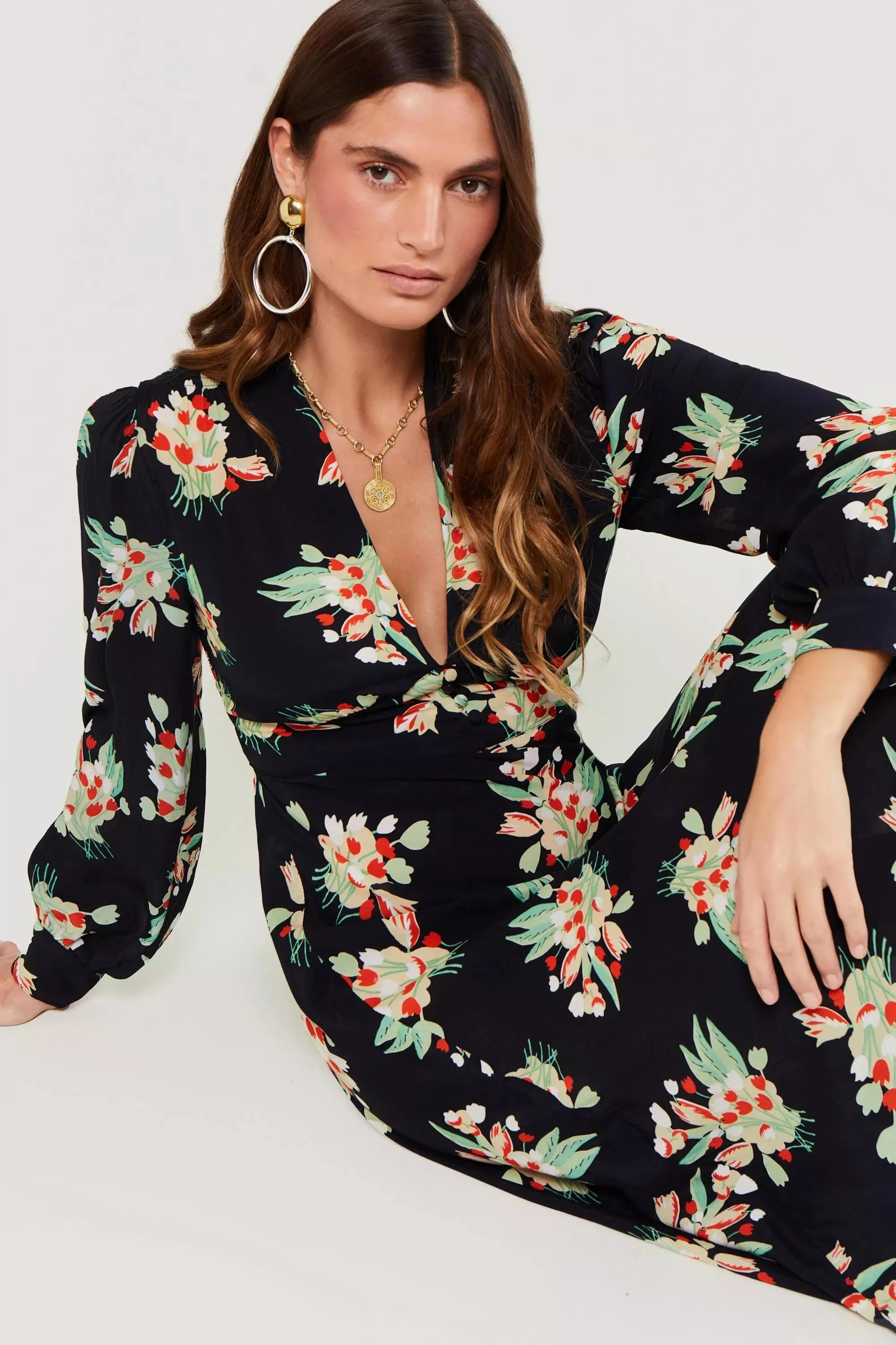 Trula -Tulip Cloud Black sold by RIXO product image thumbnail 5