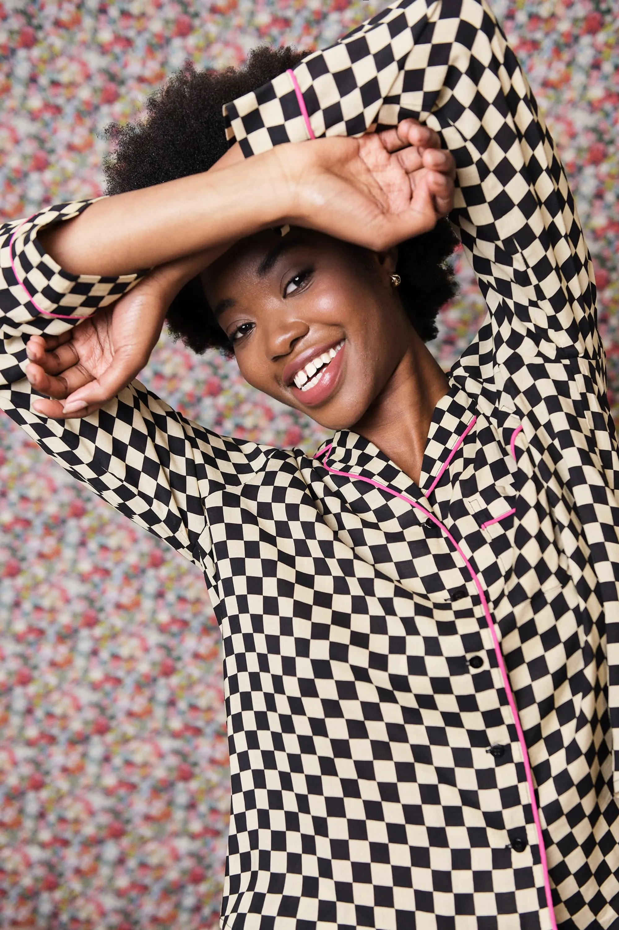 Austin Set - Checkerboard Tea sold by RIXO