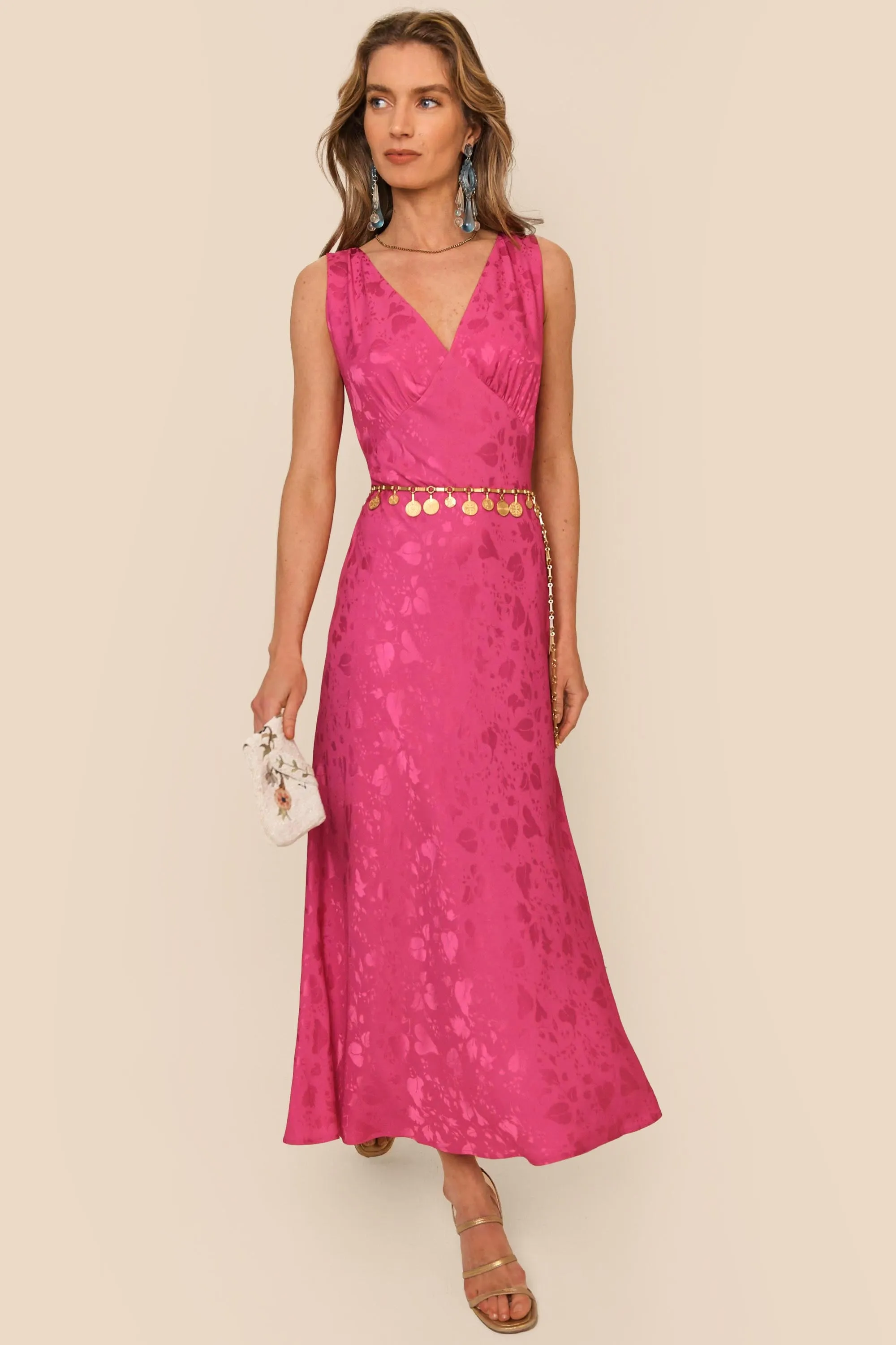 Sandrine - Leaf Pink sold by RIXO