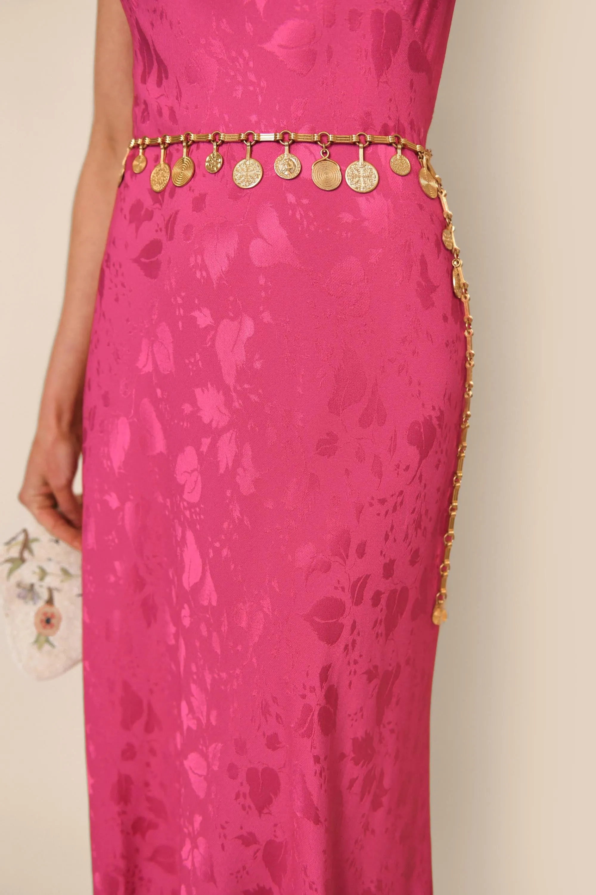 Sandrine - Leaf Pink sold by RIXO product image thumbnail 2