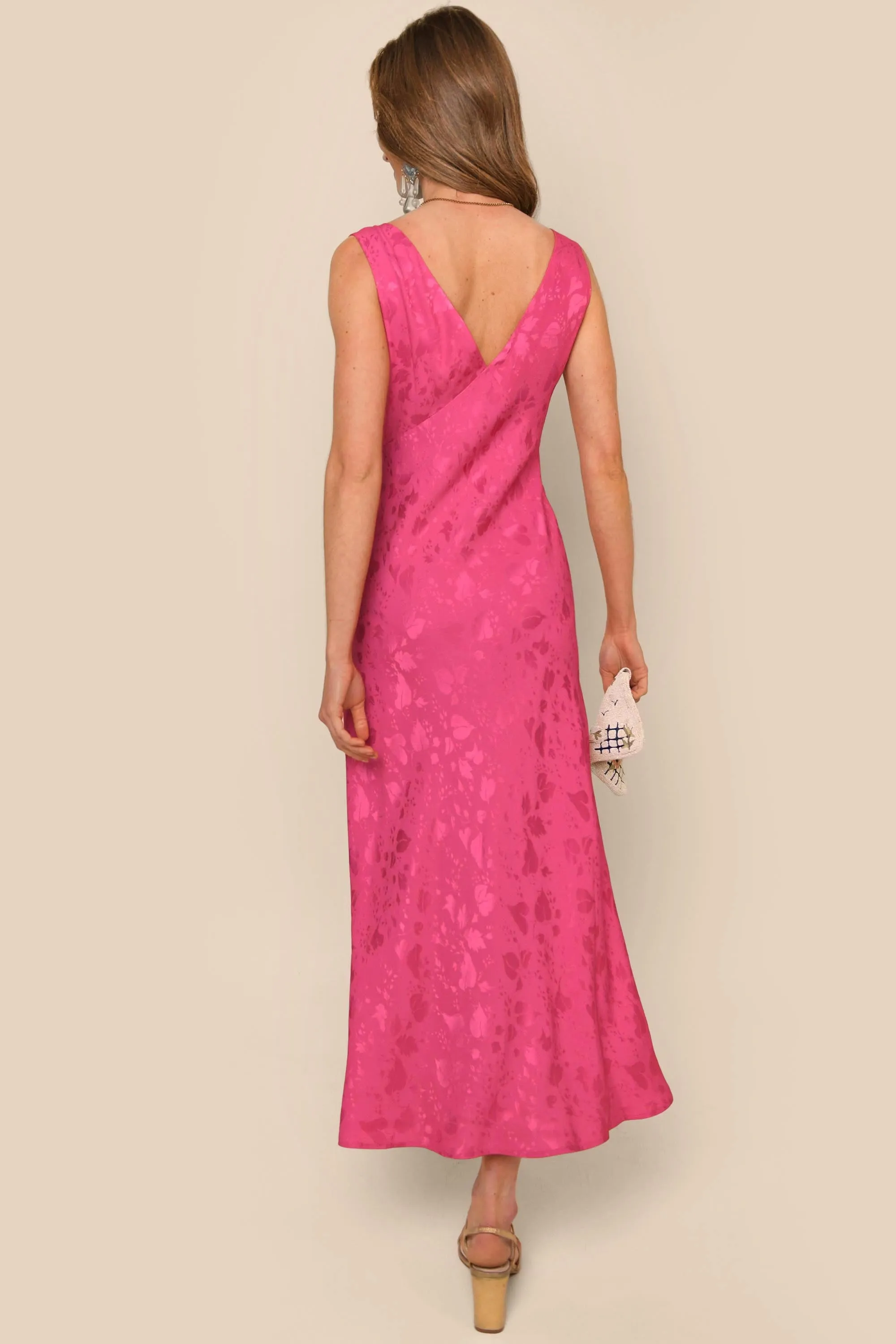 Sandrine - Leaf Pink sold by RIXO product image thumbnail 5