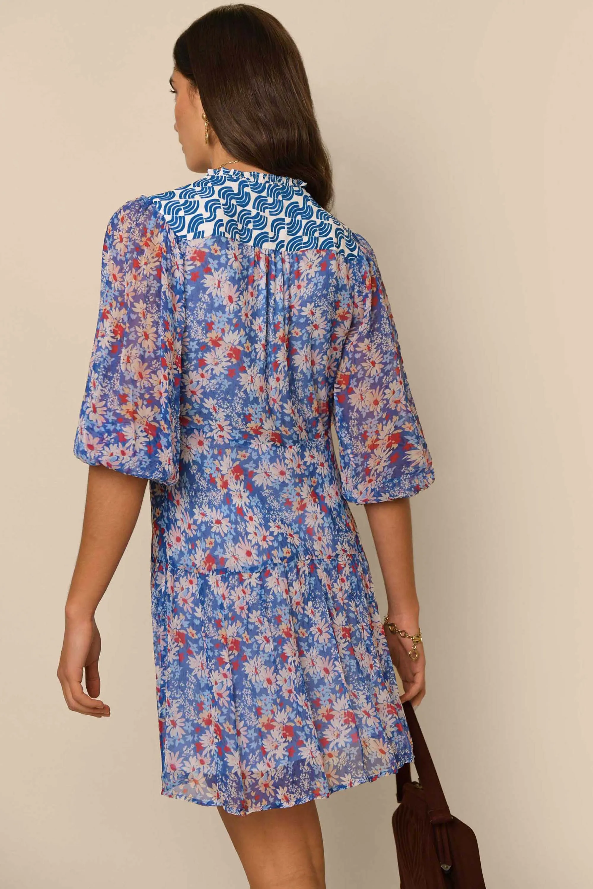 Devi - Daisy Mix Blue sold by RIXO product image thumbnail 4