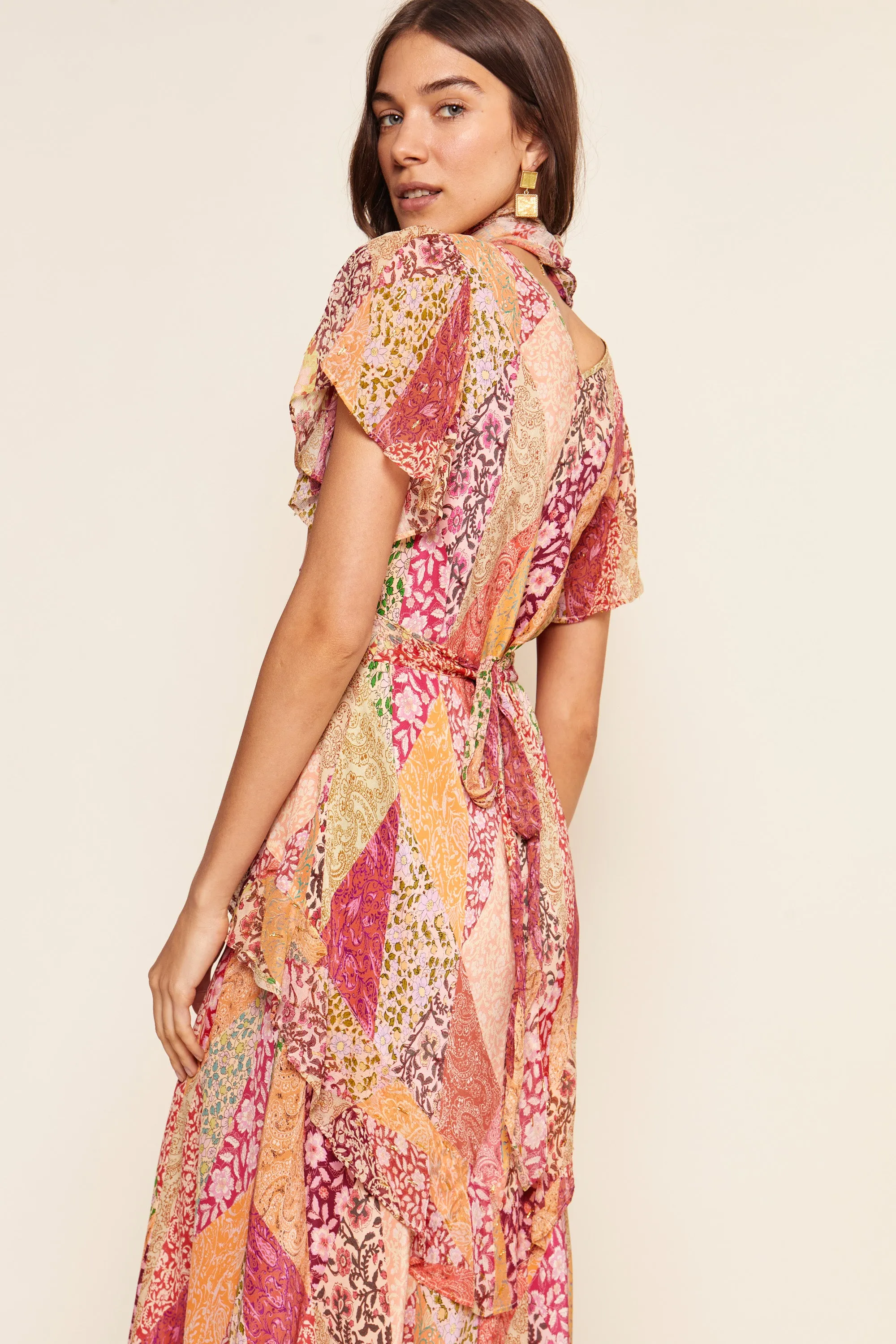 evie - patchwork blush sold by RIXO product image thumbnail 4