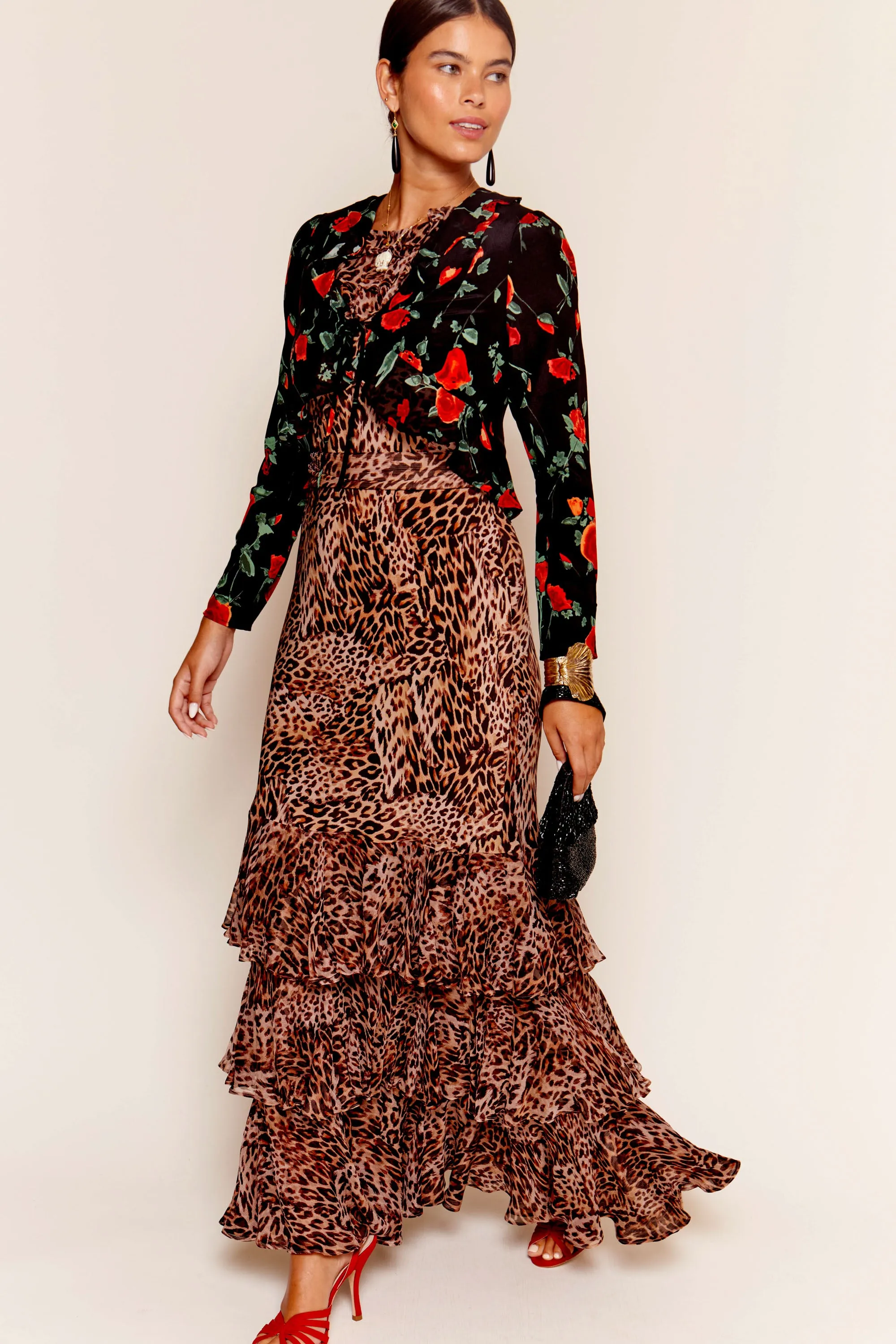 Rio - Leopard Patchwork Brown sold by RIXO product image thumbnail 3