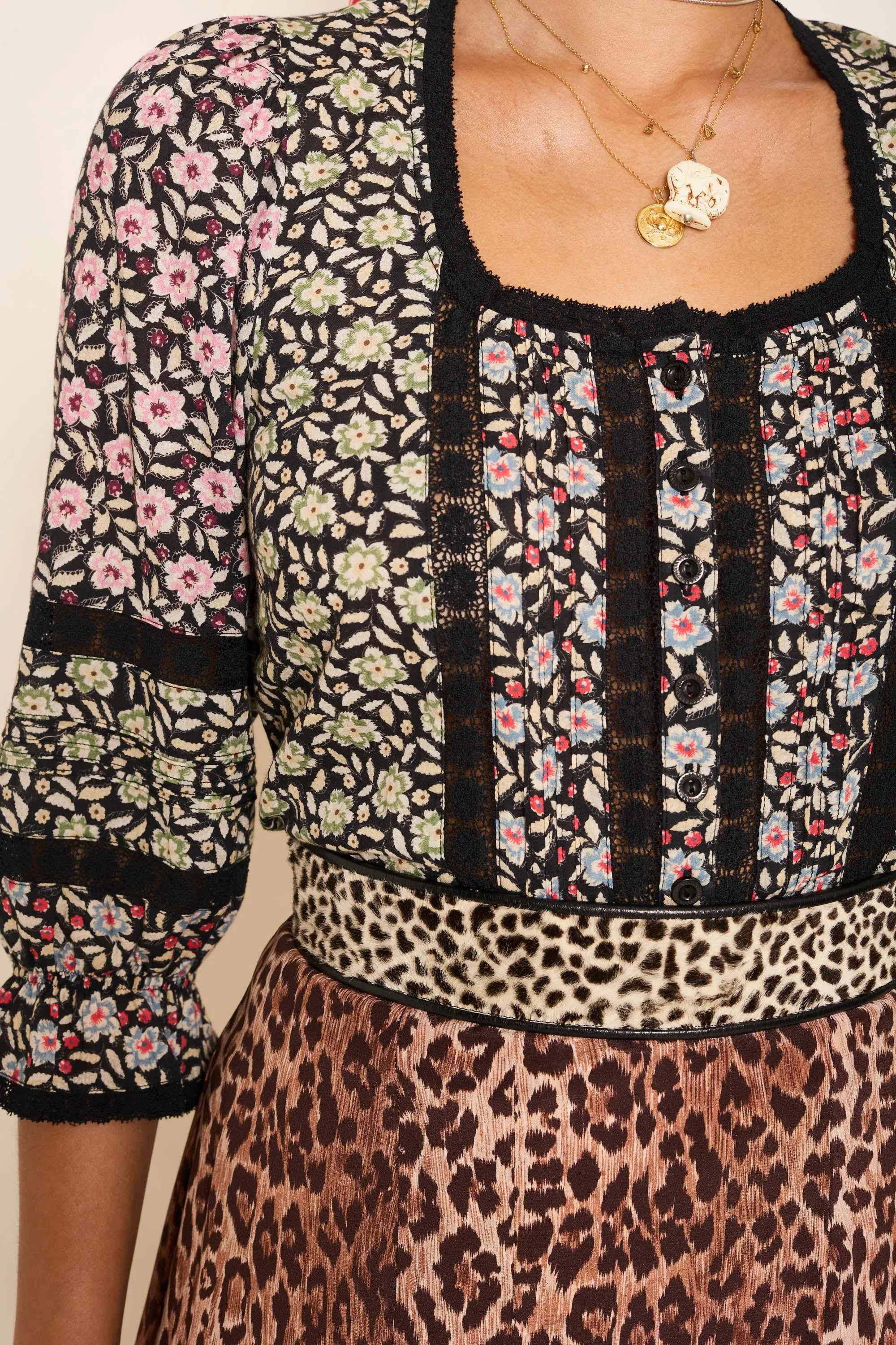 jacques - carnation mix olive sold by RIXO product image thumbnail 3