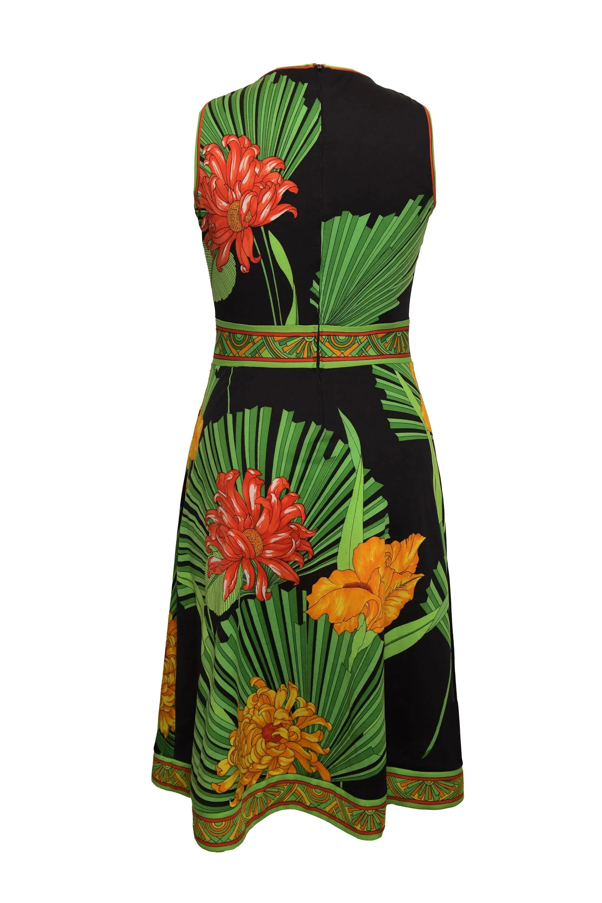 Vintage - Tropical Printed Dress sold by RIXO product image thumbnail 5