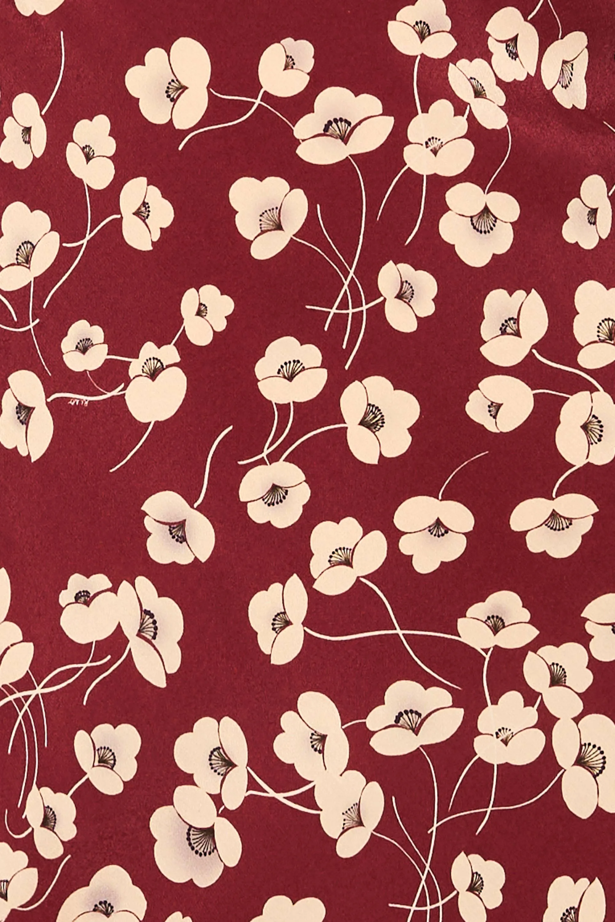Mavis - Autumn Cherry Maroon sold by RIXO product image thumbnail 4