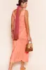 sandrine - daisy jacquard coral sold by RIXO
