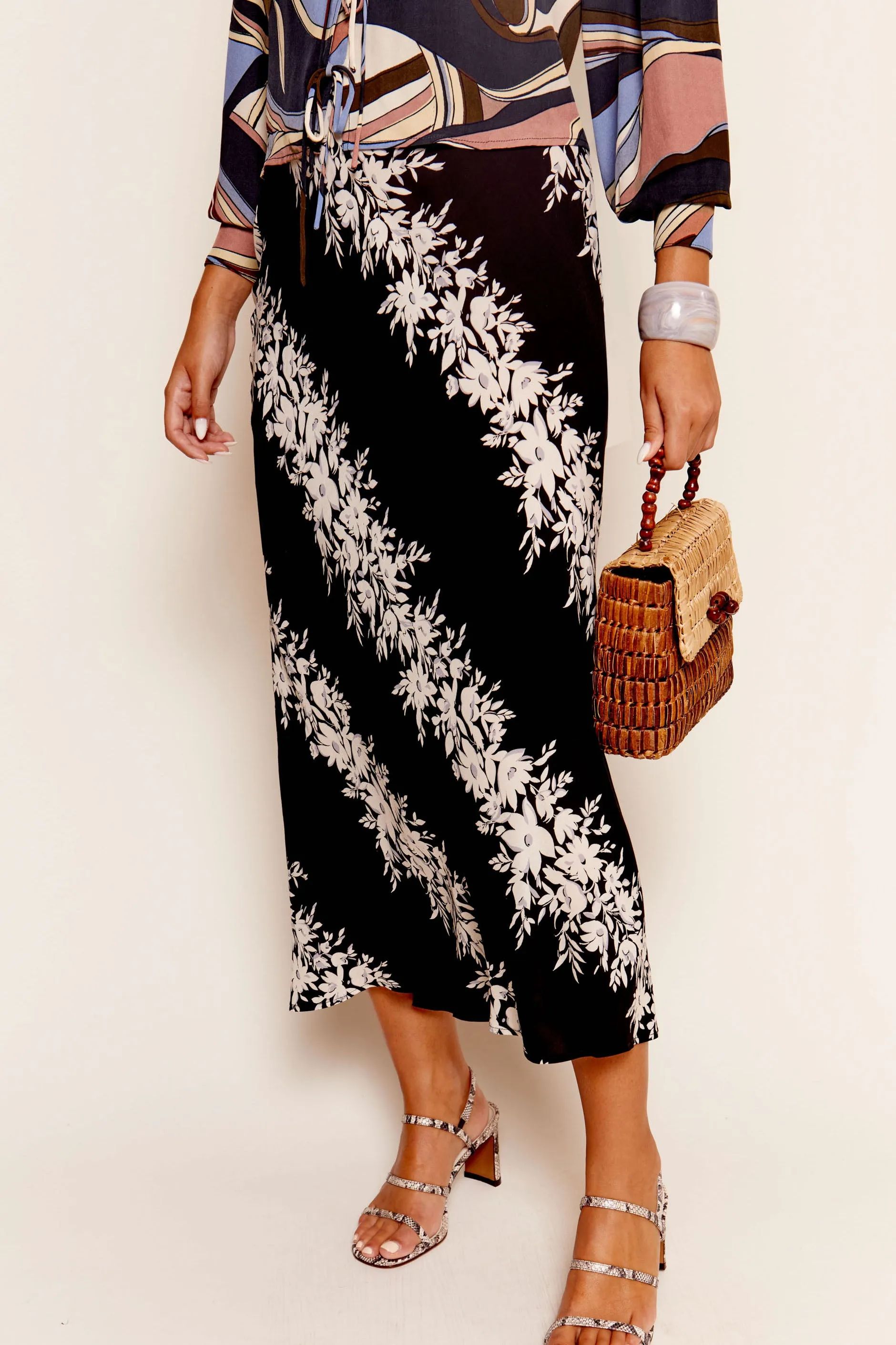 Ardith - Paris Stripe Black sold by RIXO