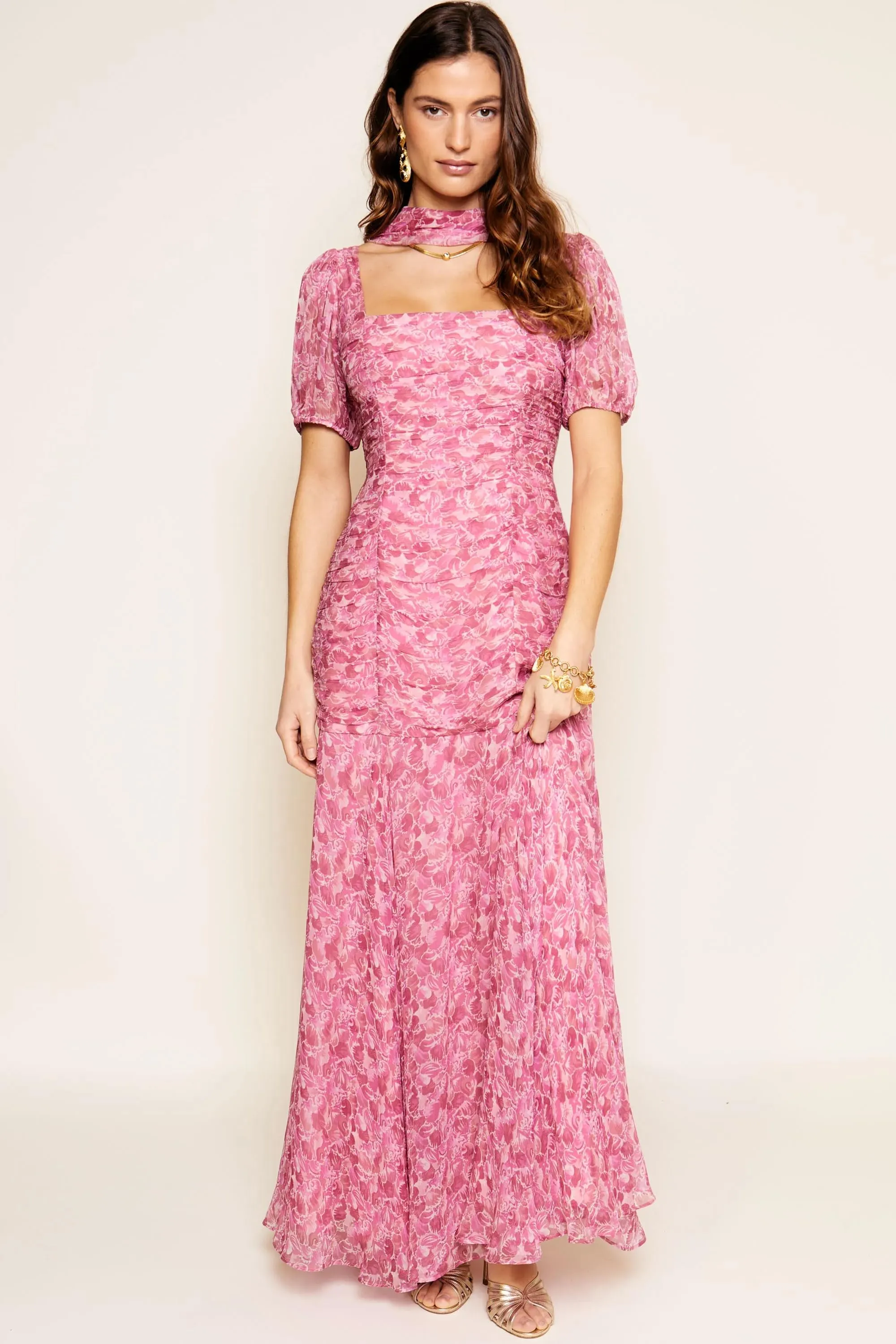 leyane - shell magenta sold by RIXO product image thumbnail 3