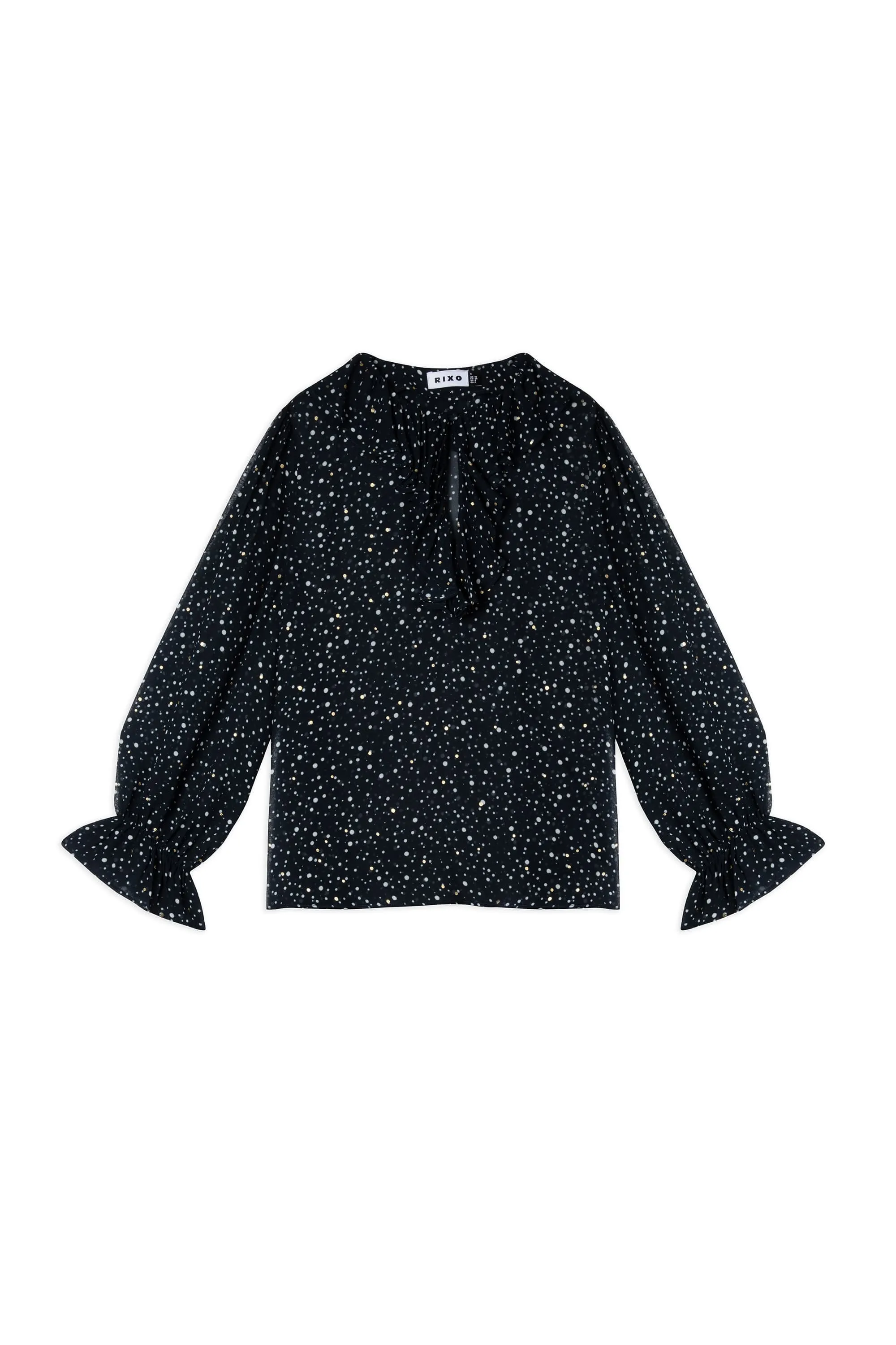 Valeria Top Scatter Dot sold by RIXO product image thumbnail 5