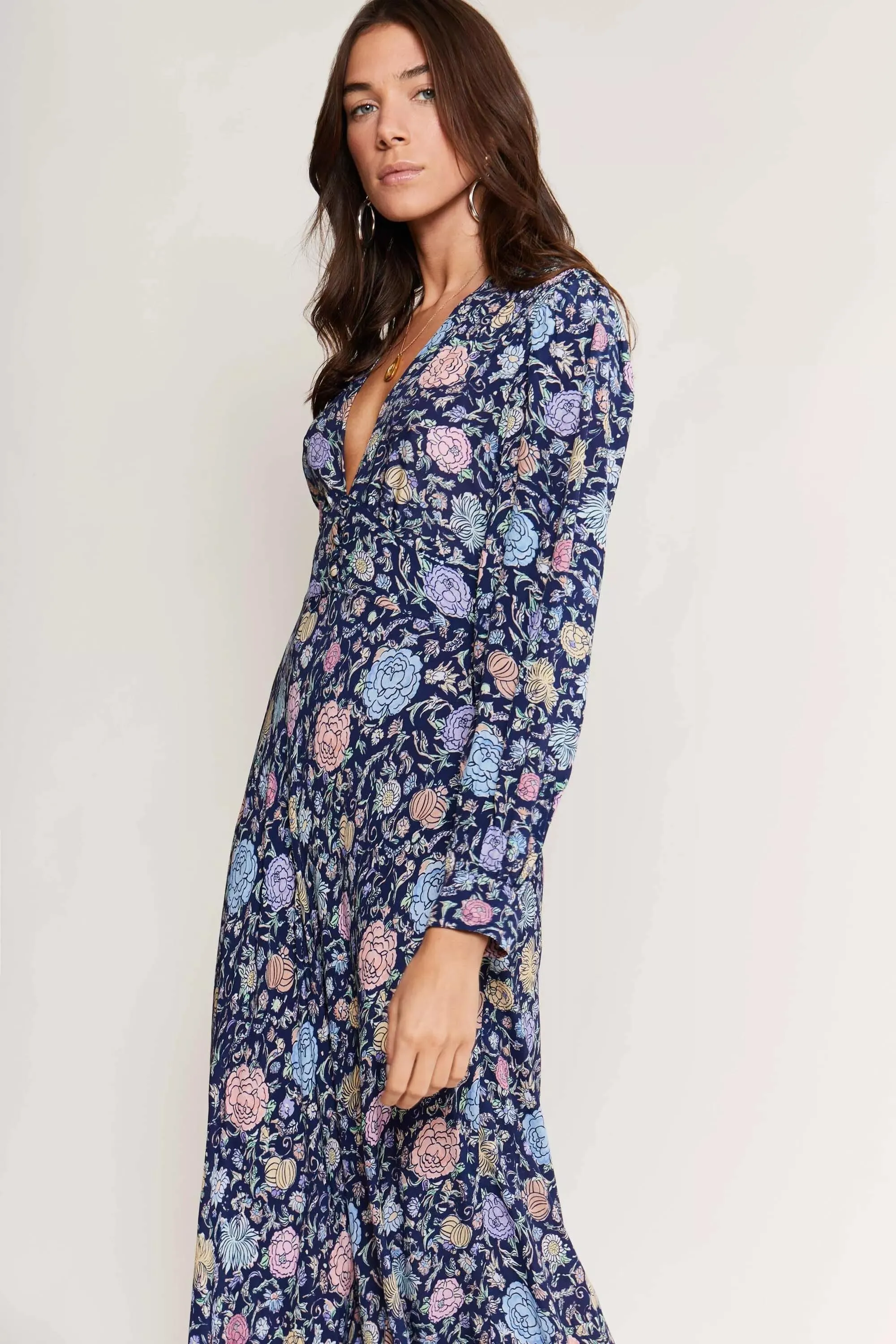 Trula - Camellia Garden Navy sold by RIXO product image thumbnail 4