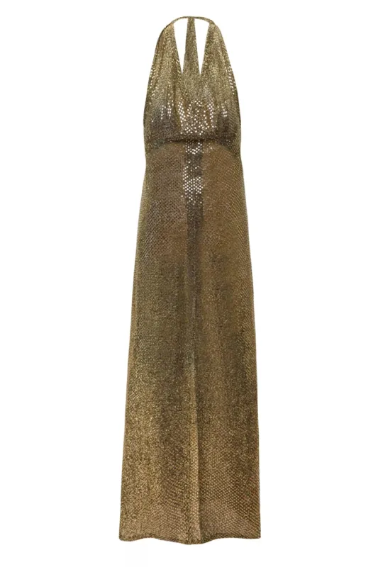 Vintage Dress - Gold sold by RIXO