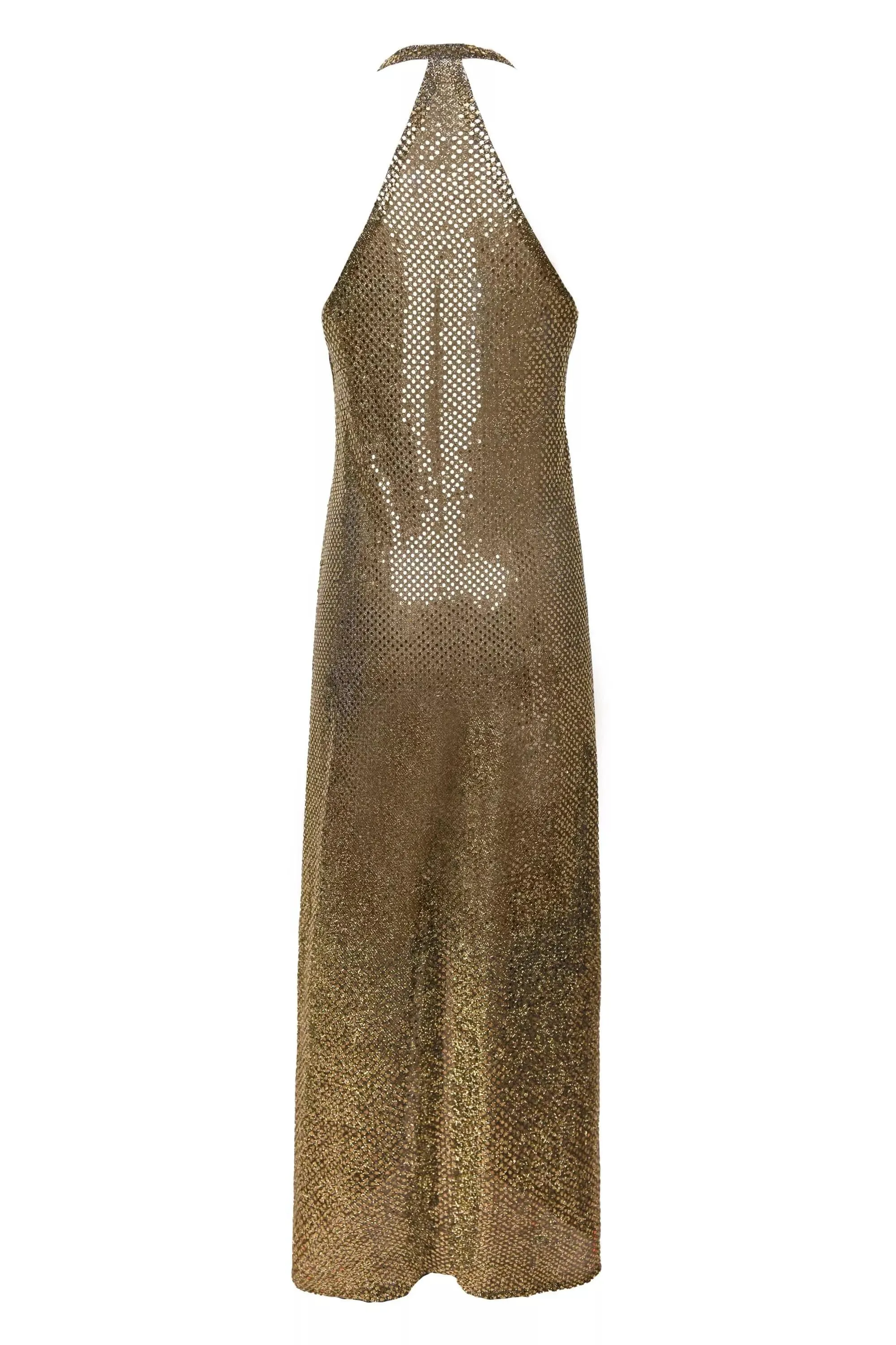 Vintage Dress - Gold sold by RIXO product image thumbnail 4