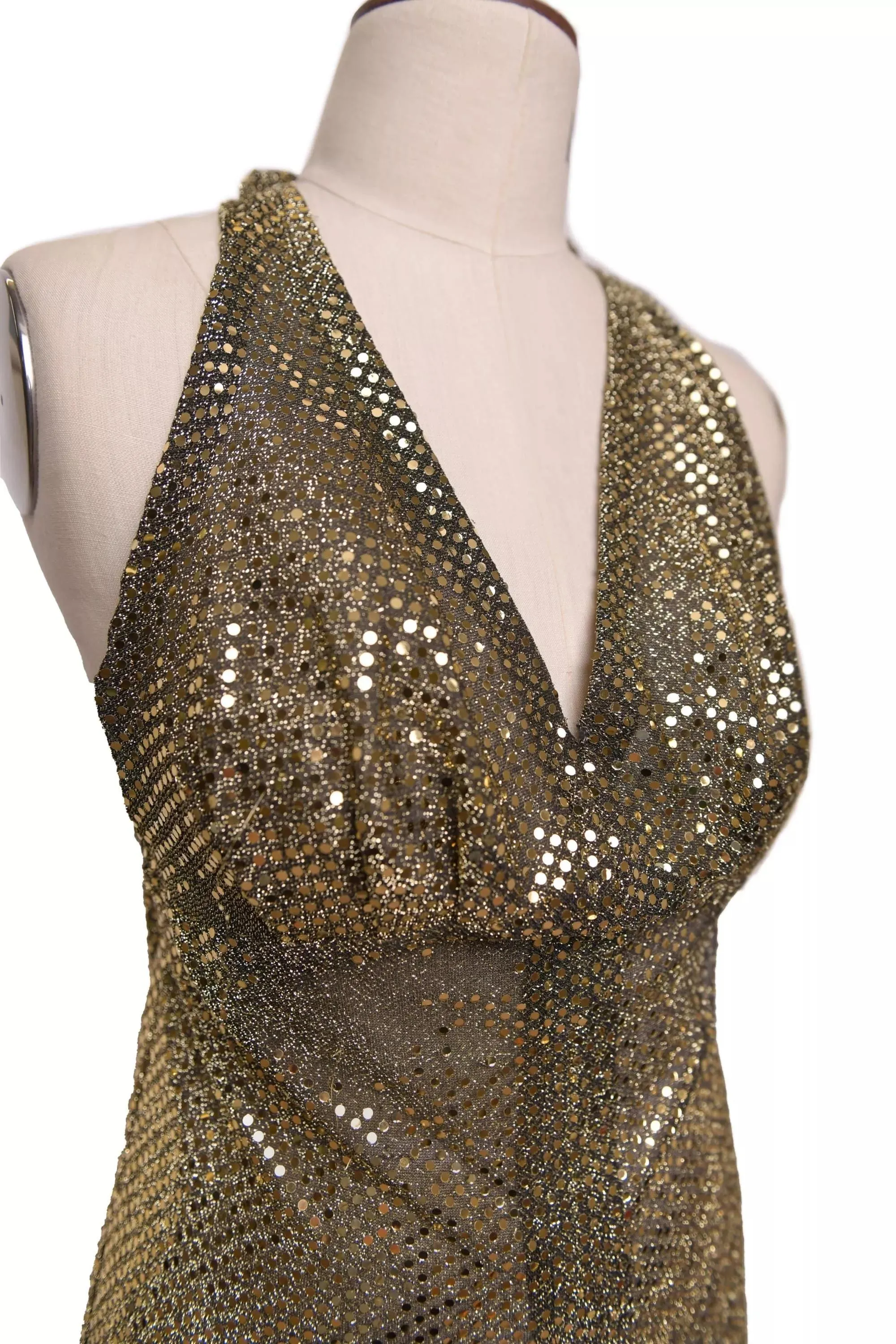 Vintage Dress - Gold sold by RIXO product image thumbnail 2