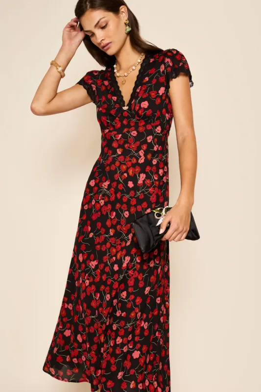 Clarice - Autumn Cherry Red sold by RIXO