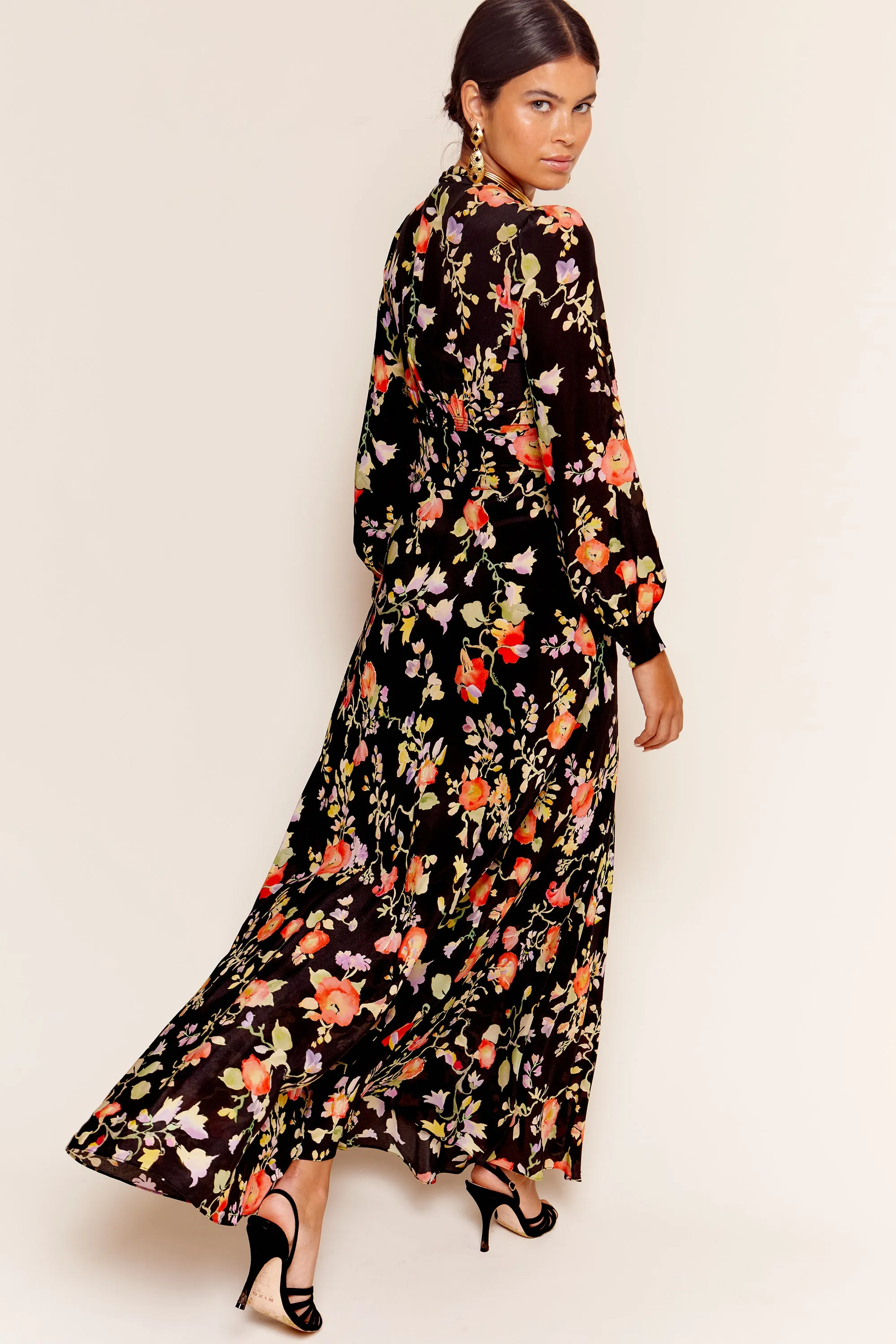 emory - waterblossom noir sold by RIXO product image thumbnail 4