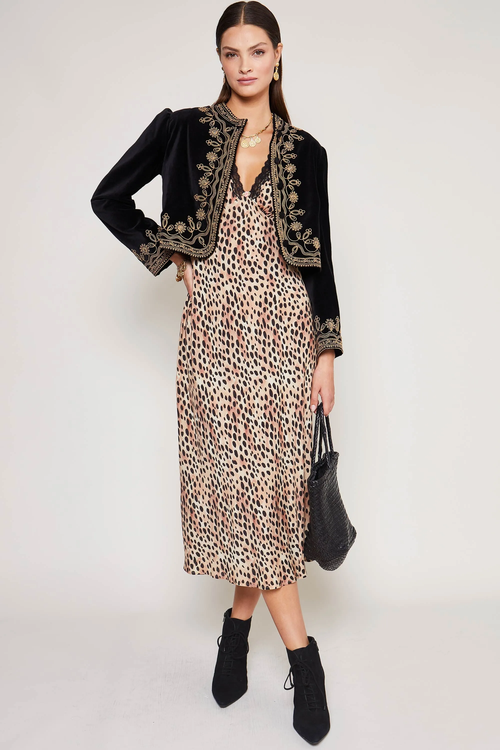 Clarice - Leopard Brown sold by RIXO product image thumbnail 3