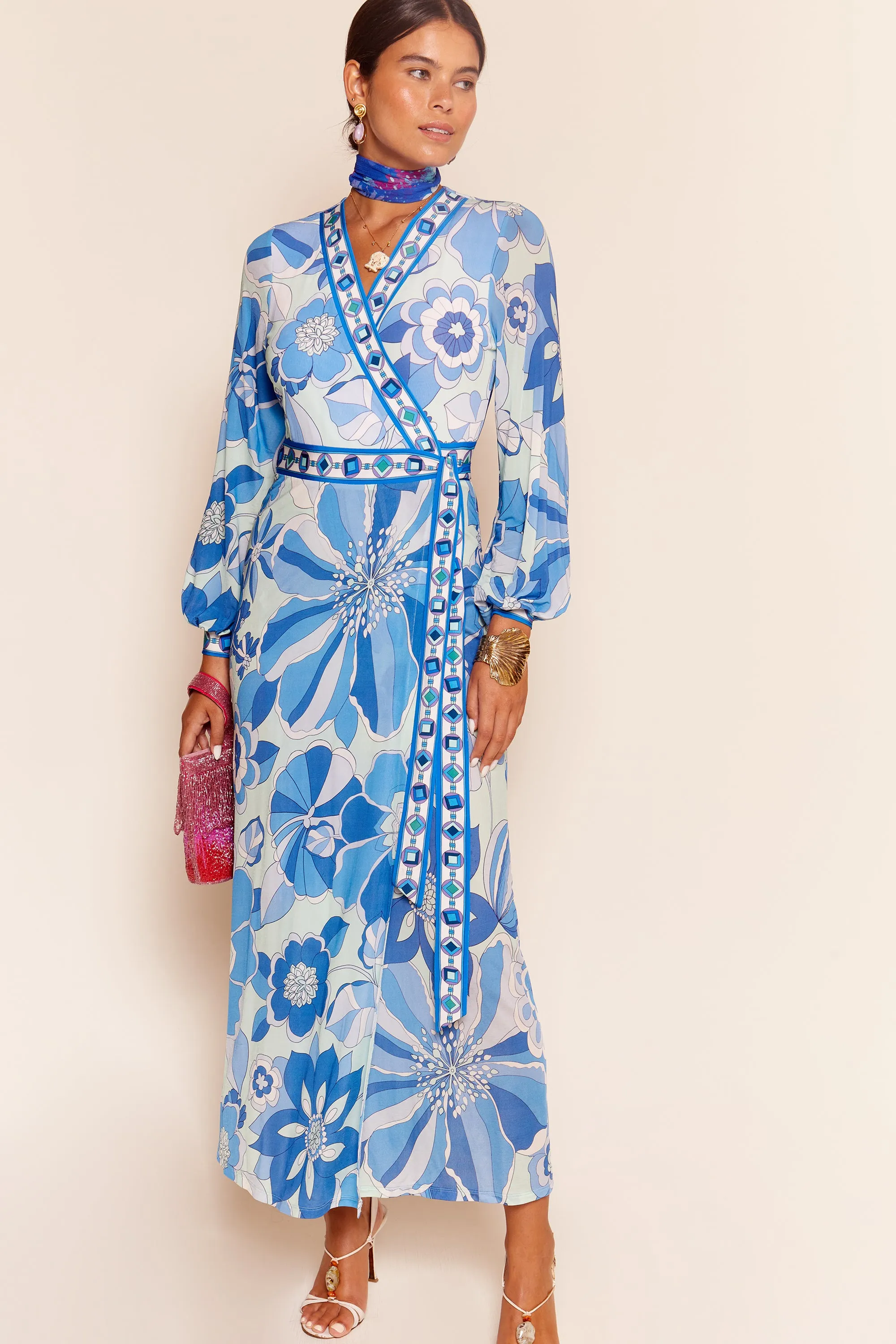 annora - miami floral mint sold by RIXO product image thumbnail 3