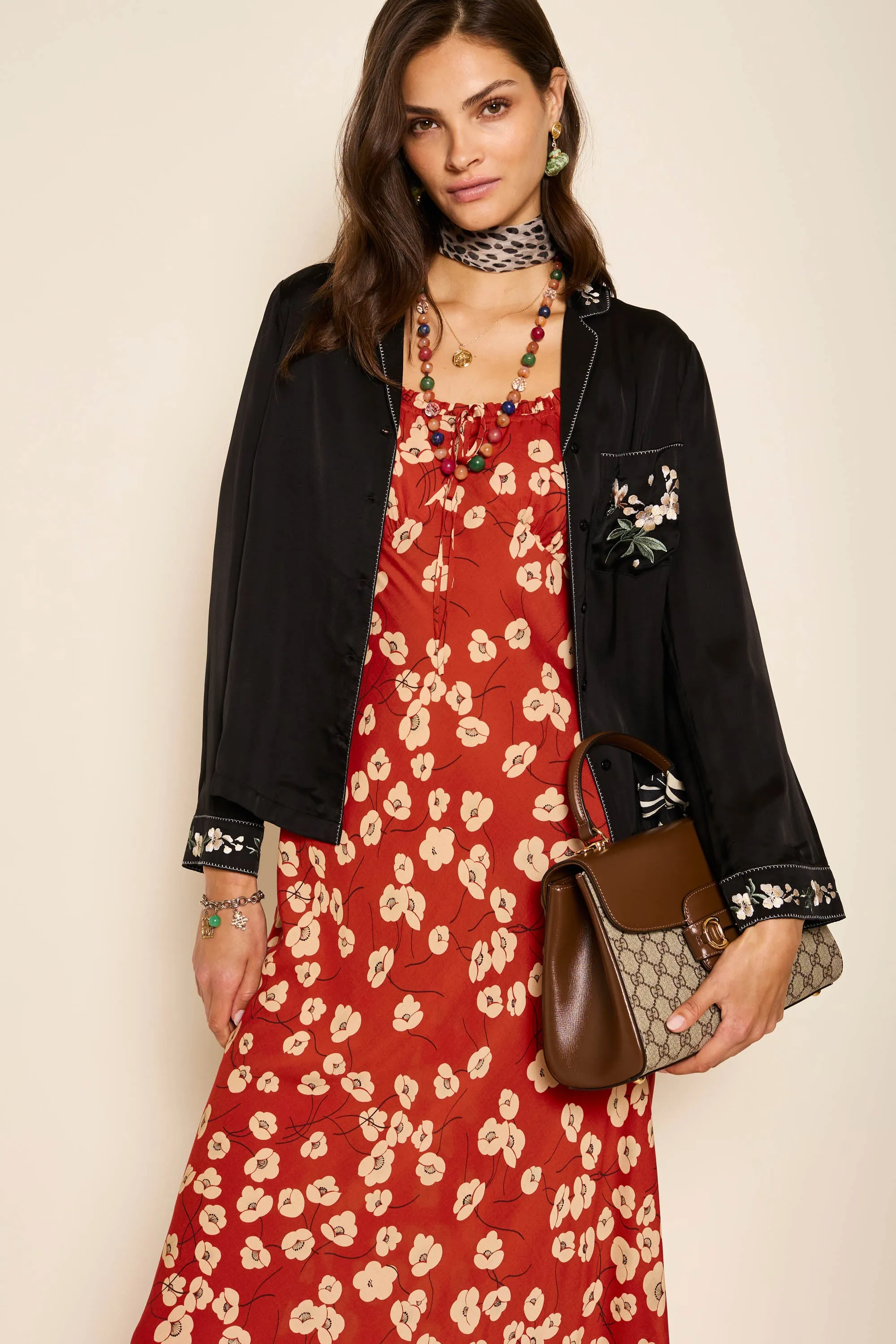 Sathya - Autumn Cherry Ochre sold by RIXO product image thumbnail 2