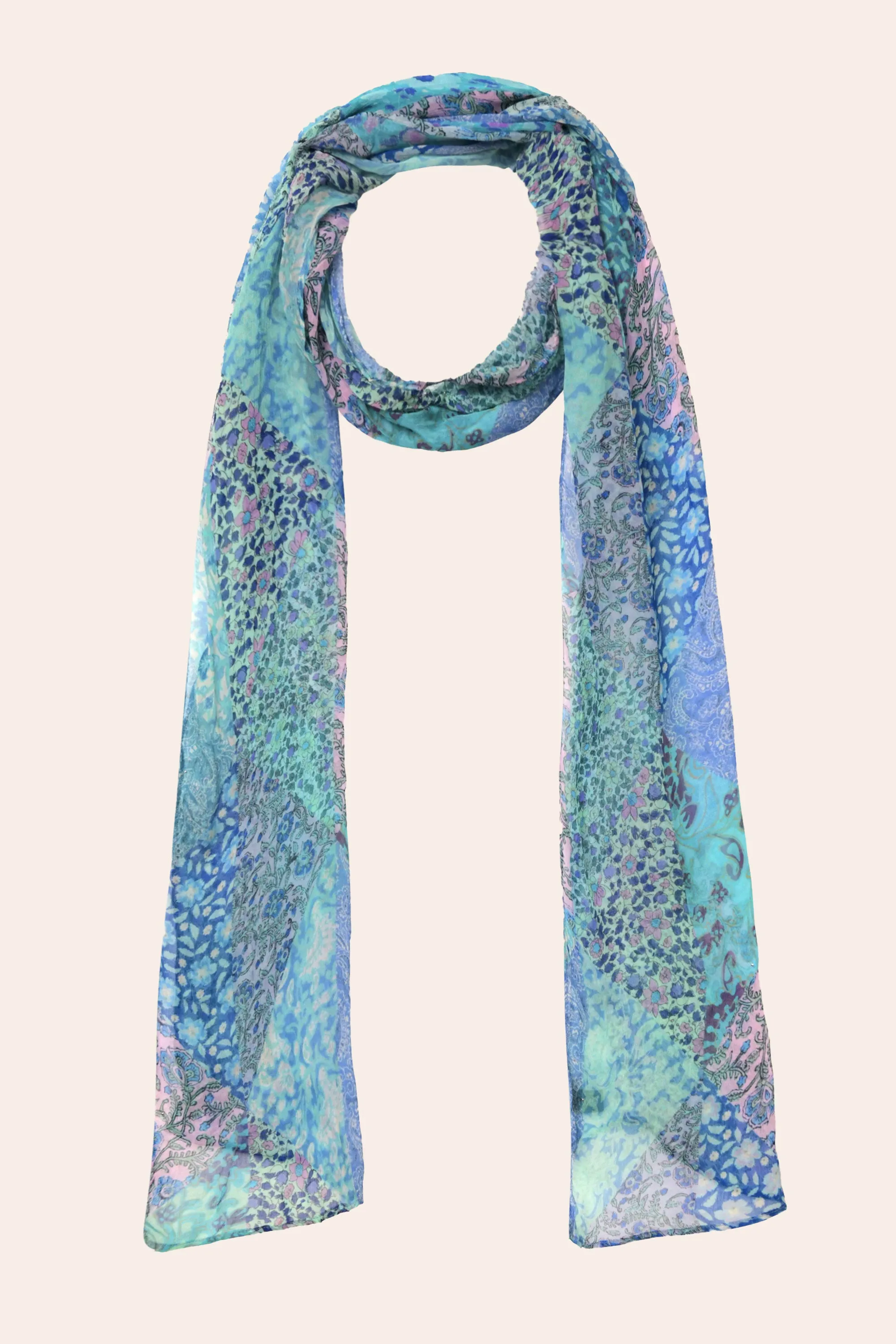 Julien - Patchwork Blue sold by RIXO