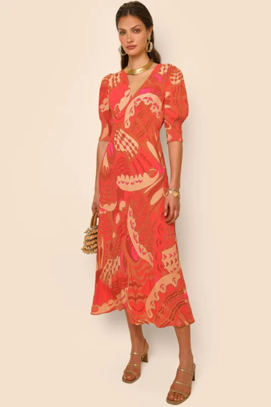 Zadie - Butterfly Red sold by RIXO