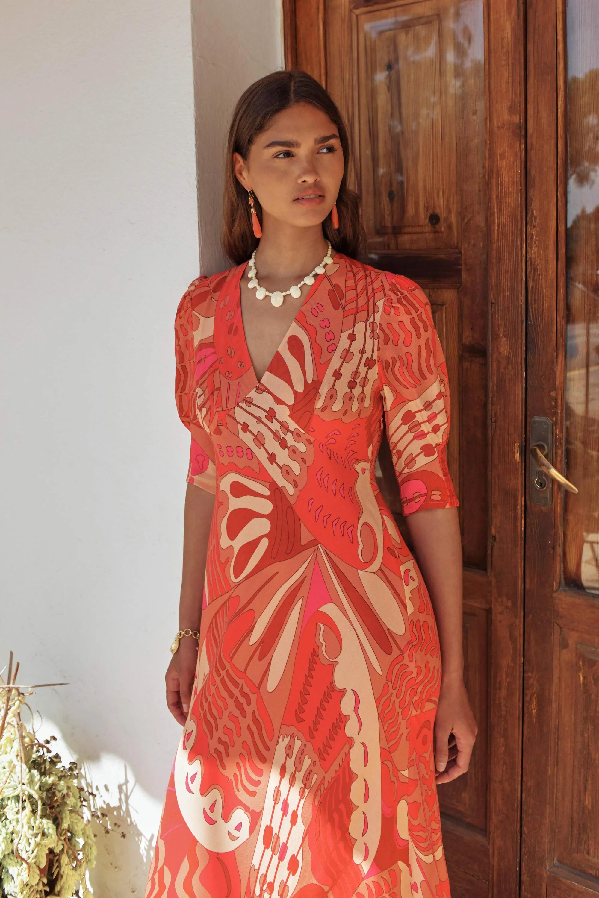 Zadie - Butterfly Red sold by RIXO product image thumbnail 3