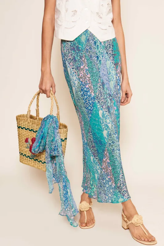 ardith - patchwork blue sold by RIXO