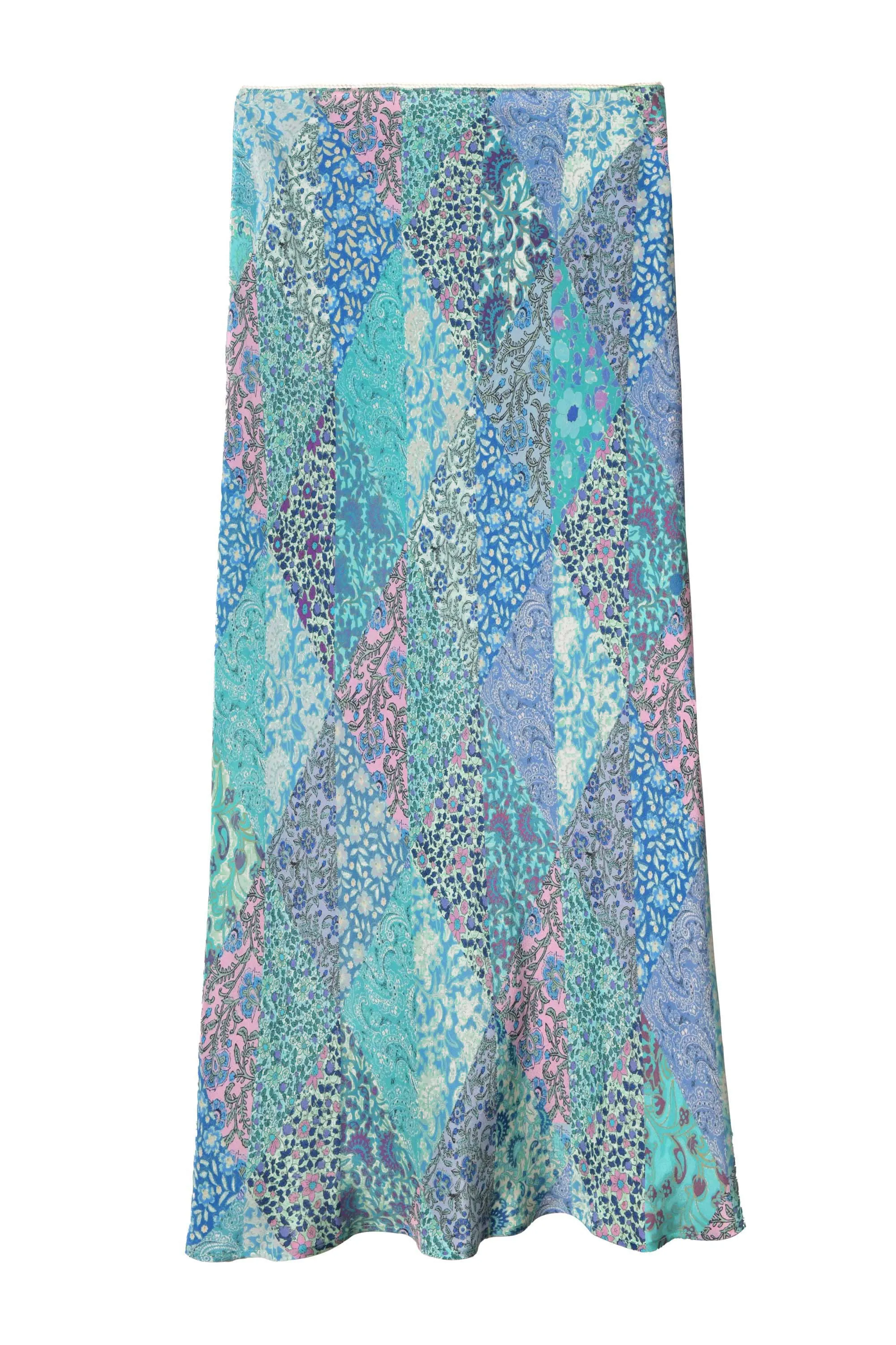 ardith - patchwork blue sold by RIXO product image thumbnail 5