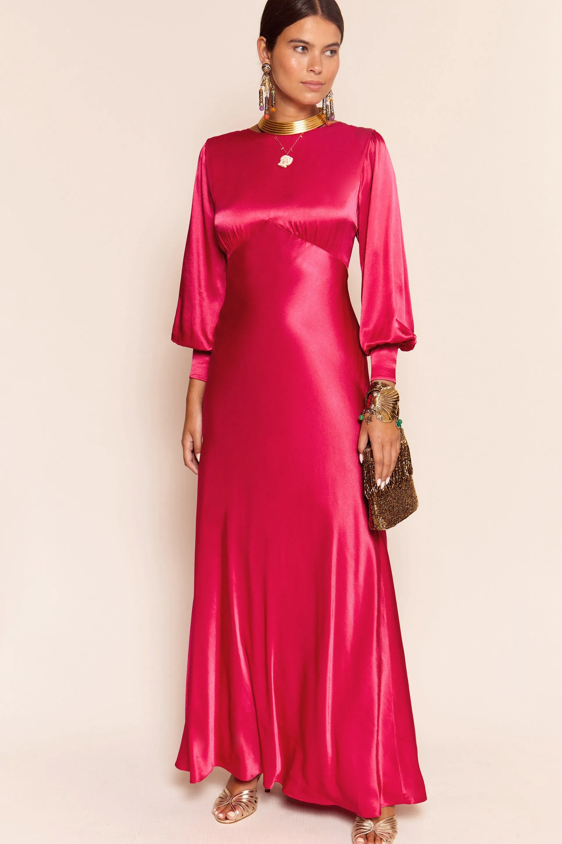 marni - raspberry sold by RIXO product image thumbnail 3