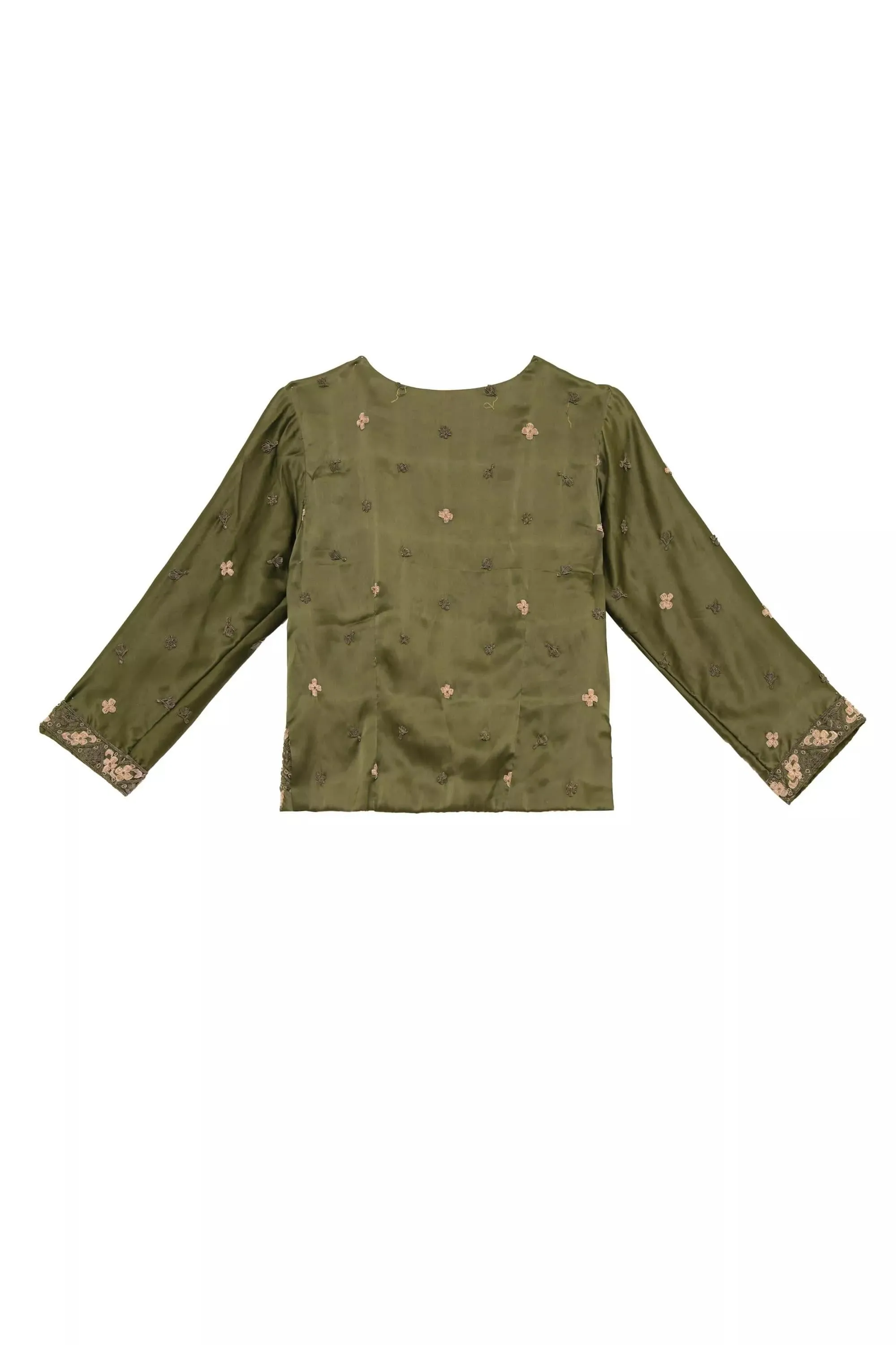 Vintage Top - Khaki sold by RIXO product image thumbnail 3