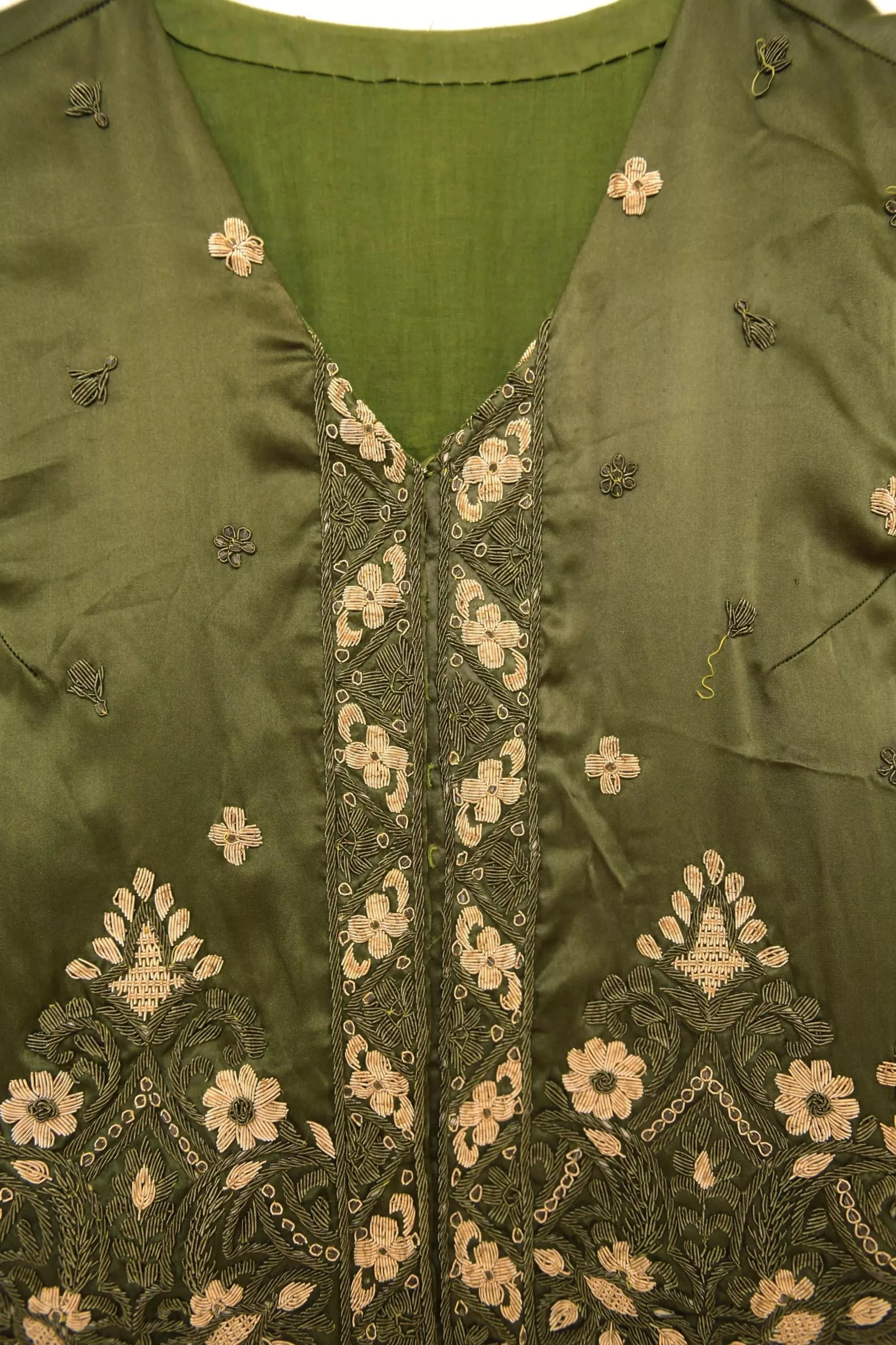 Vintage Top - Khaki sold by RIXO product image thumbnail 2