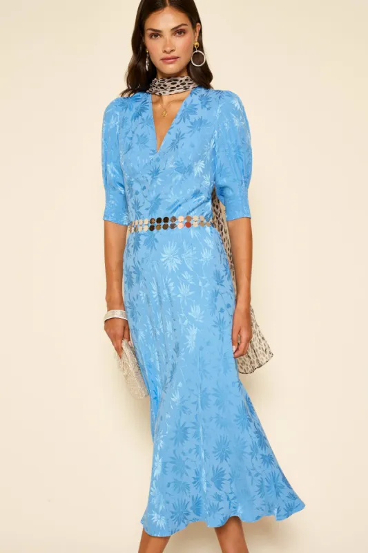 Zadie - Daisy Jacquard Blue sold by RIXO