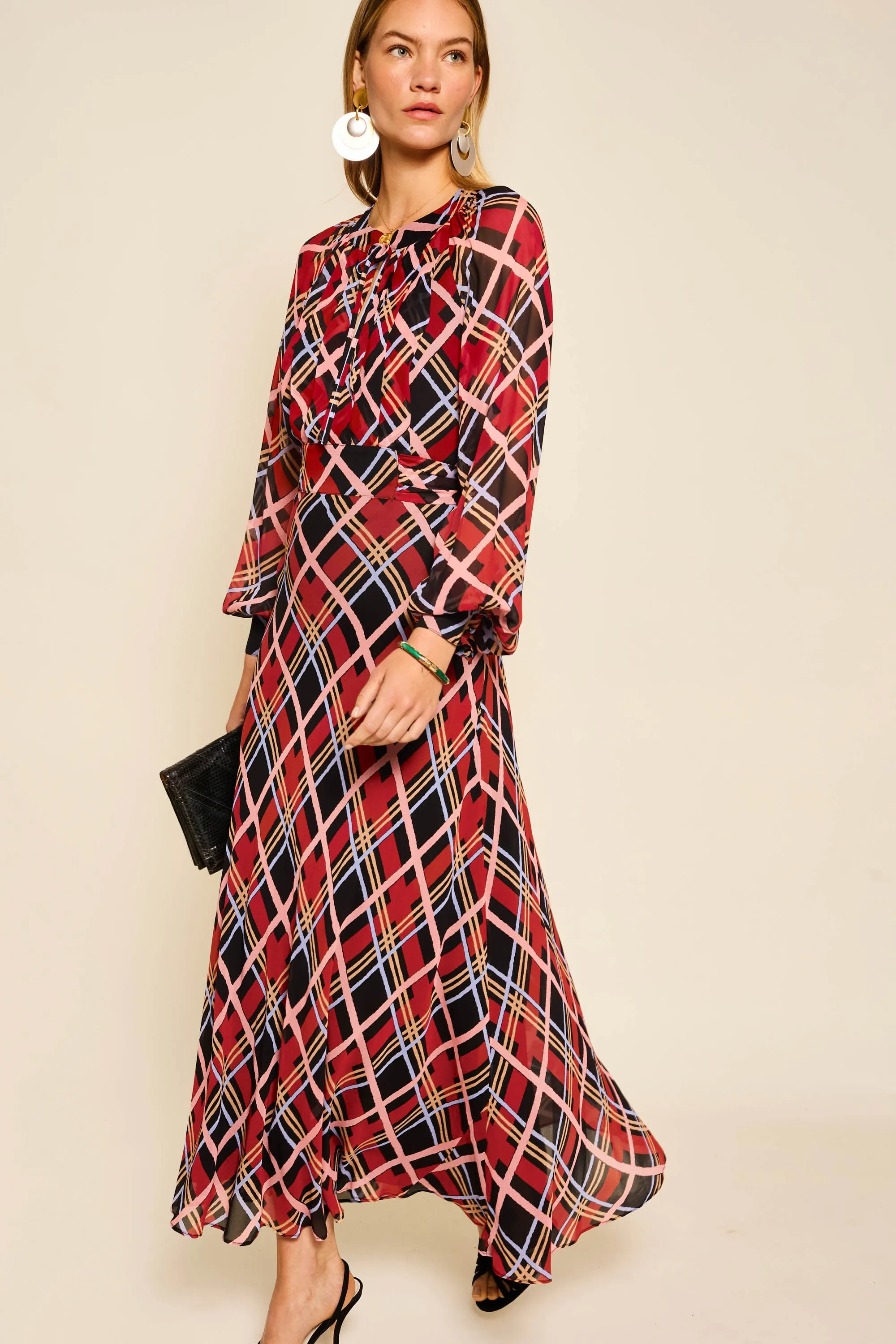 Aero - Painted Check Red sold by RIXO product image thumbnail 5