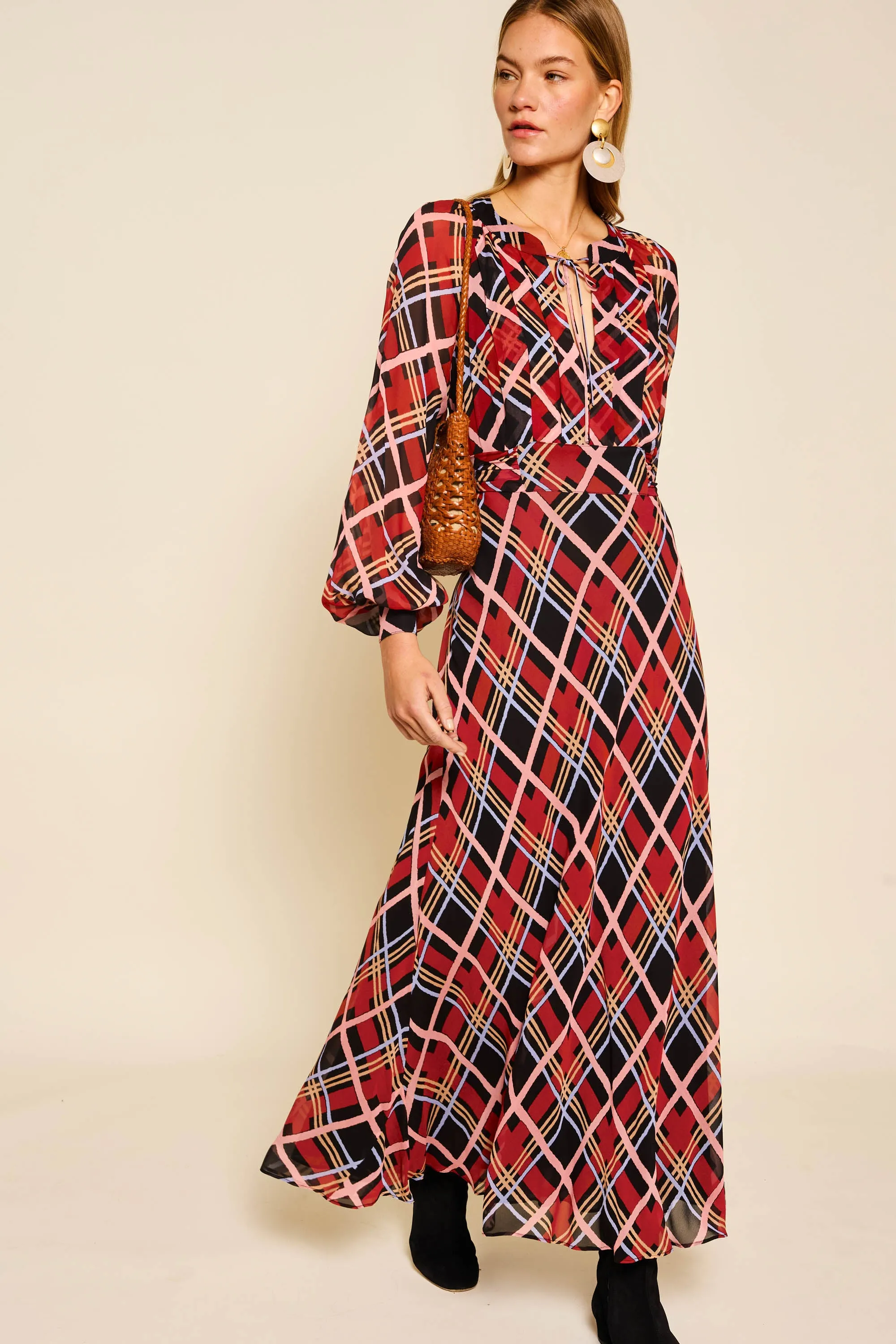Aero - Painted Check Red sold by RIXO product image thumbnail 2