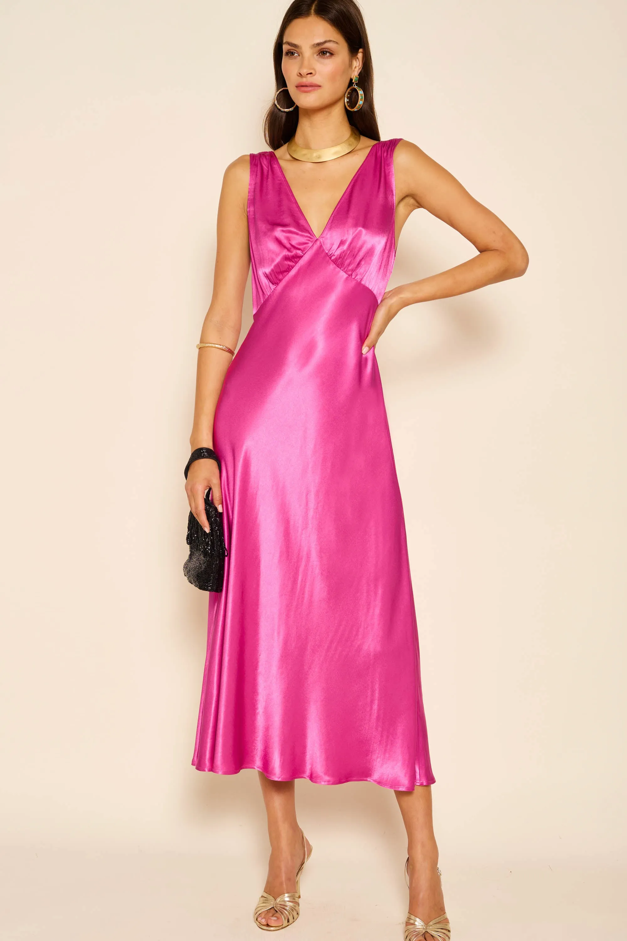 Sandrine - Fuchsia sold by RIXO product image thumbnail 2