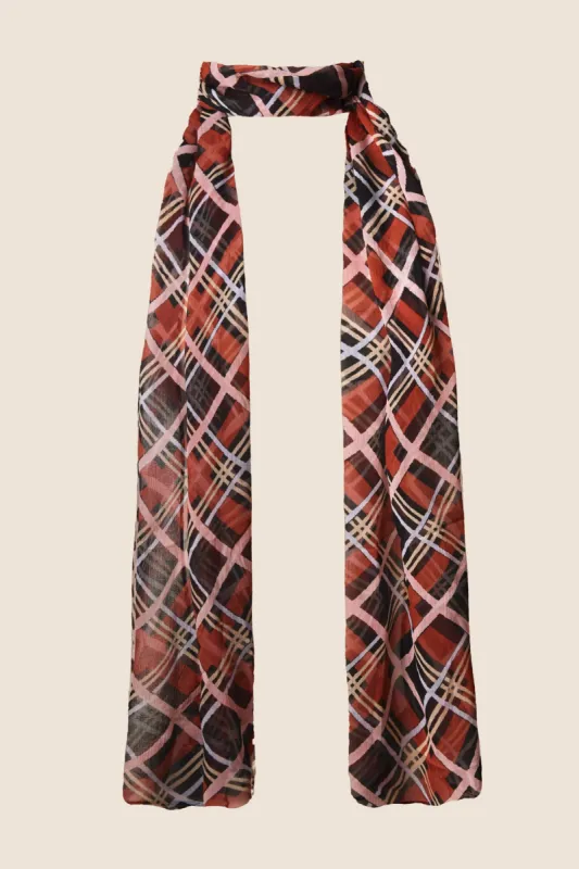 Julien - Painted Check Red sold by RIXO