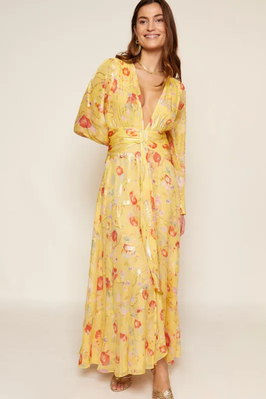 meera - waterblossom yellow sold by RIXO