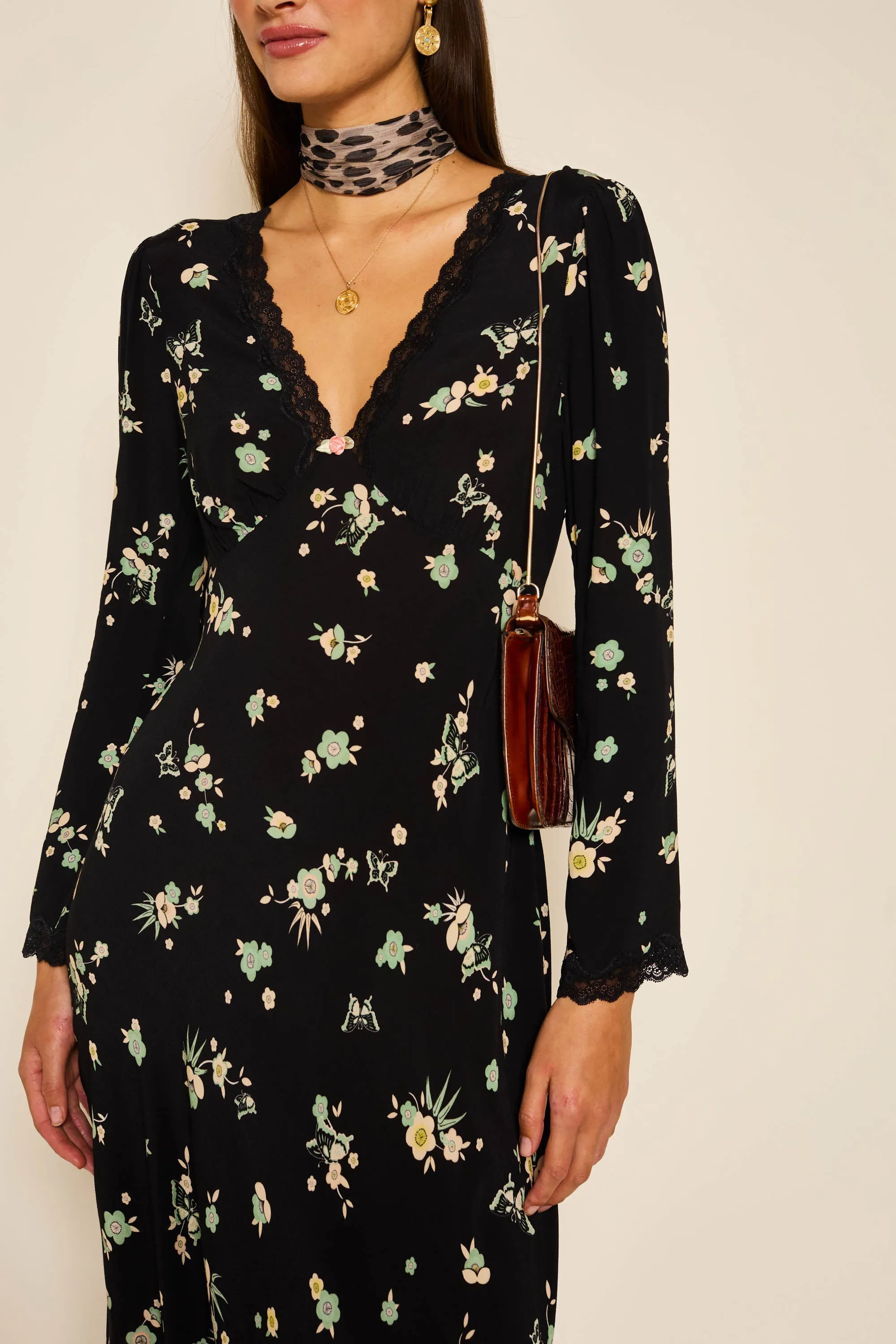 blair - butterfly floral green sold by RIXO product image thumbnail 2