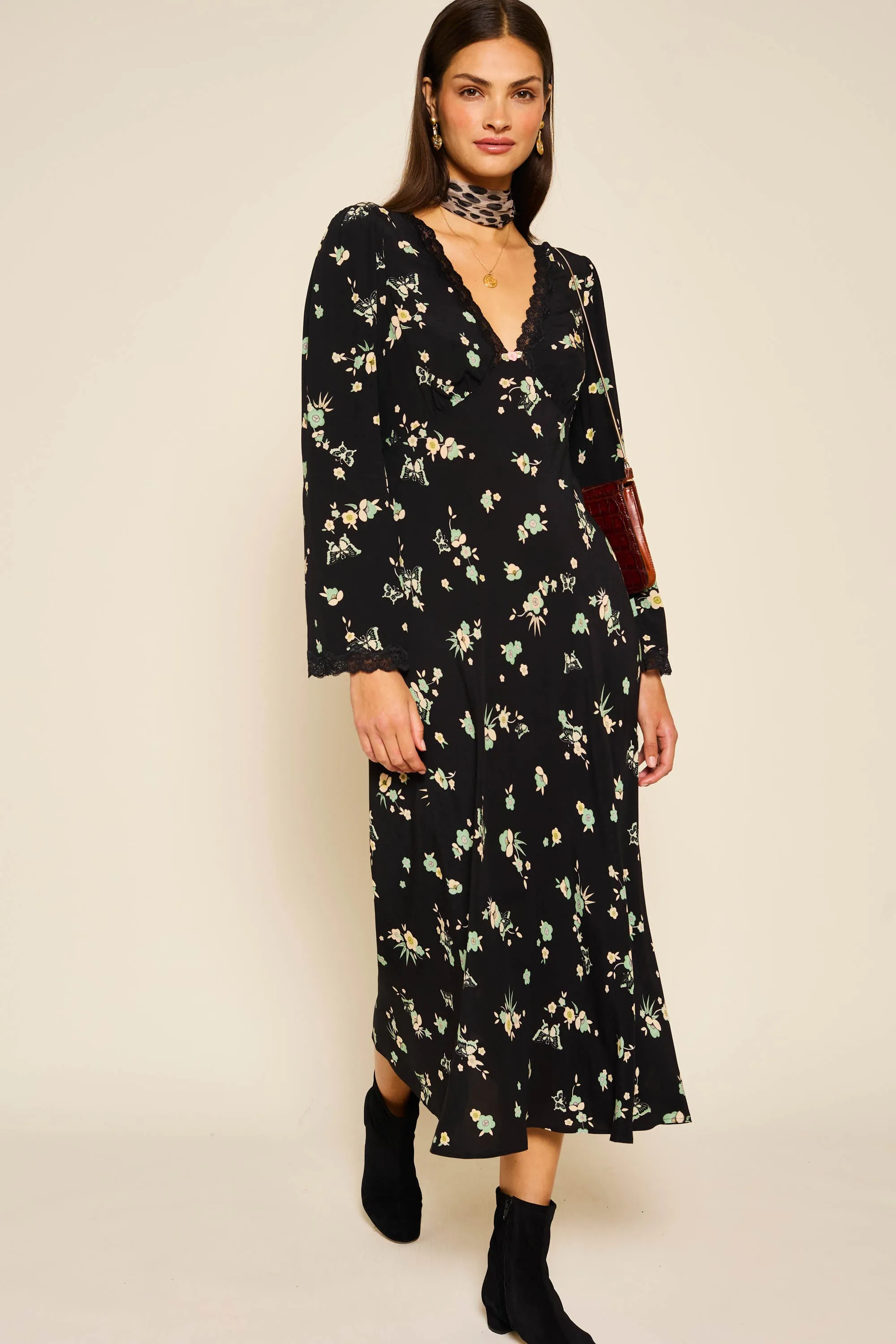 blair - butterfly floral green sold by RIXO product image thumbnail 3