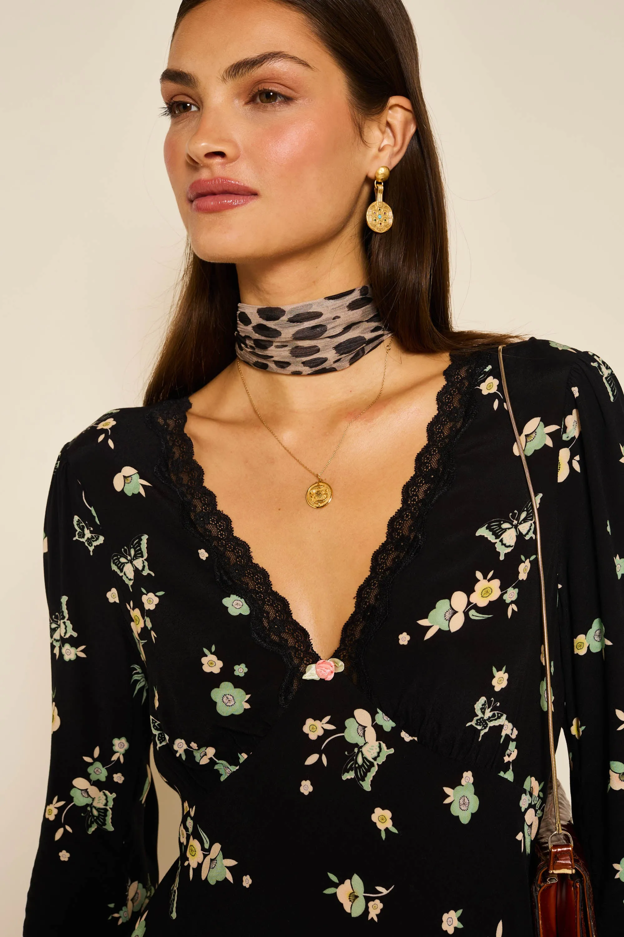 blair - butterfly floral green sold by RIXO product image thumbnail 4